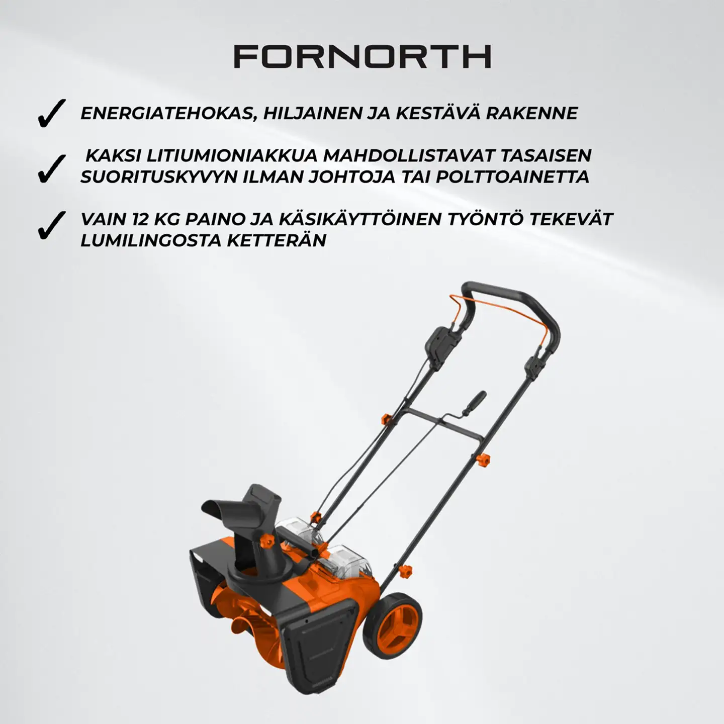Fornorth akkulumilinko S20 2x20V - 3