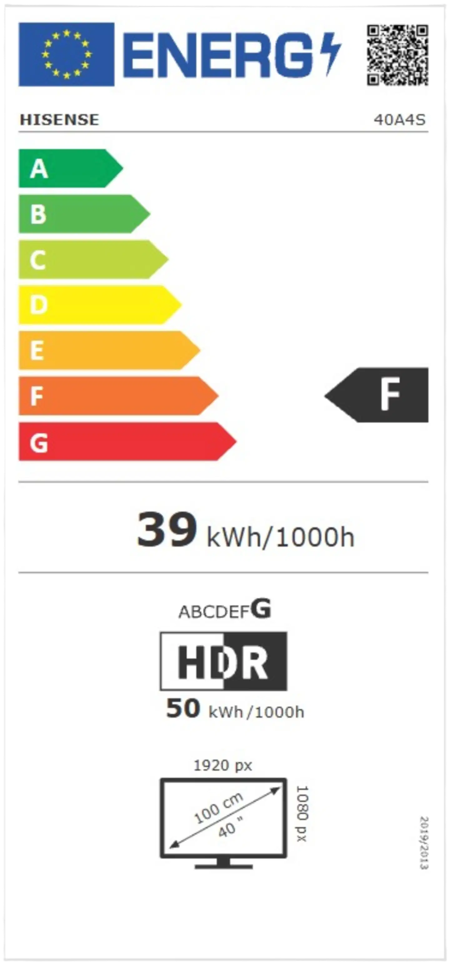 Hisense 40" Smart LED TV 40A4S - 6