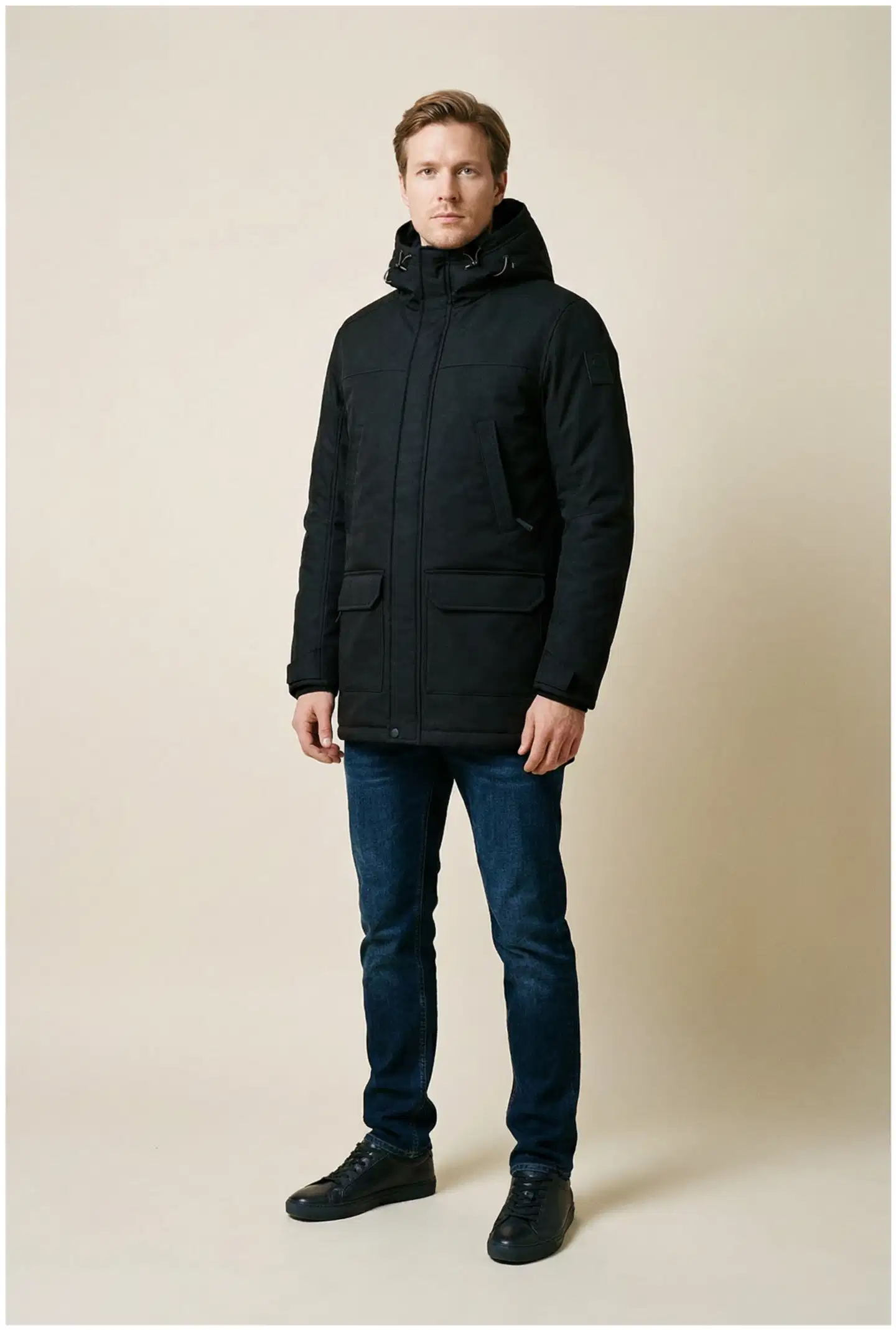 Five Seasons miesten parkatakki Duke - black - 3
