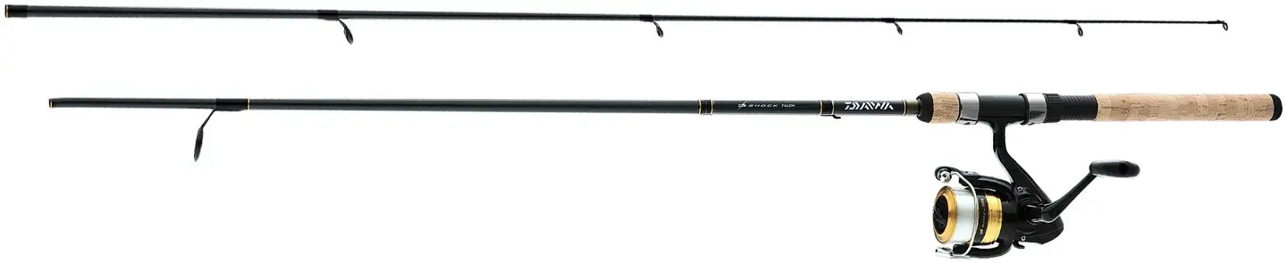 Daiwa D-Shock F602M DCH20-2B avokelasetti monofiilisiimalla 183cm