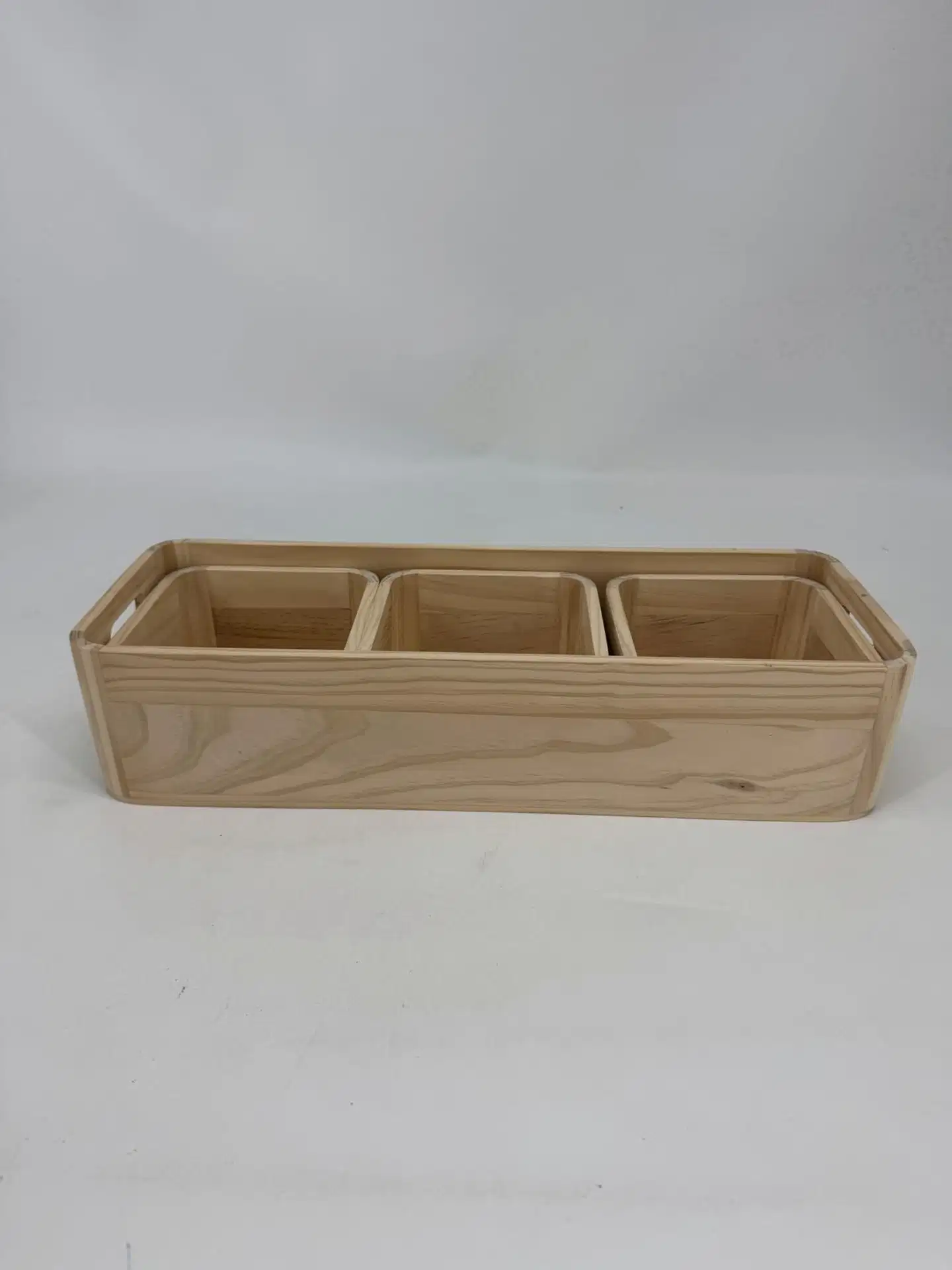 House säilytyskori FSC-mänty 4 kpl - 1