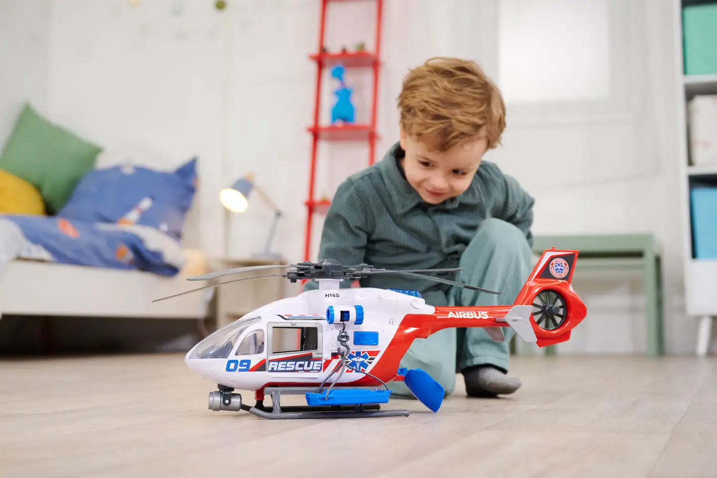 Dickie Toys Airbus H145 helikopteri valoin ja äänin - 8