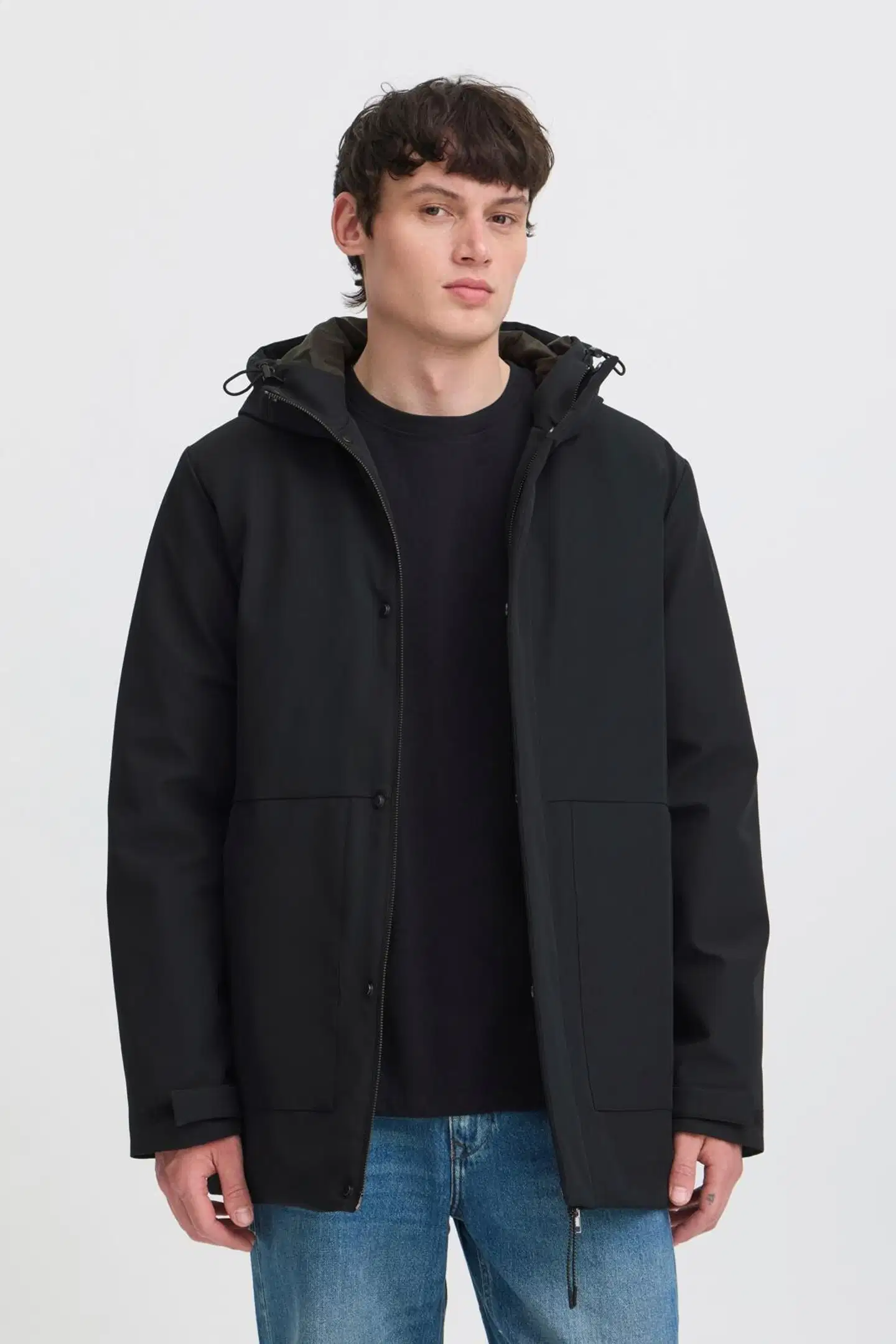 Blend miesten parka takki. - Black Beauty - 3