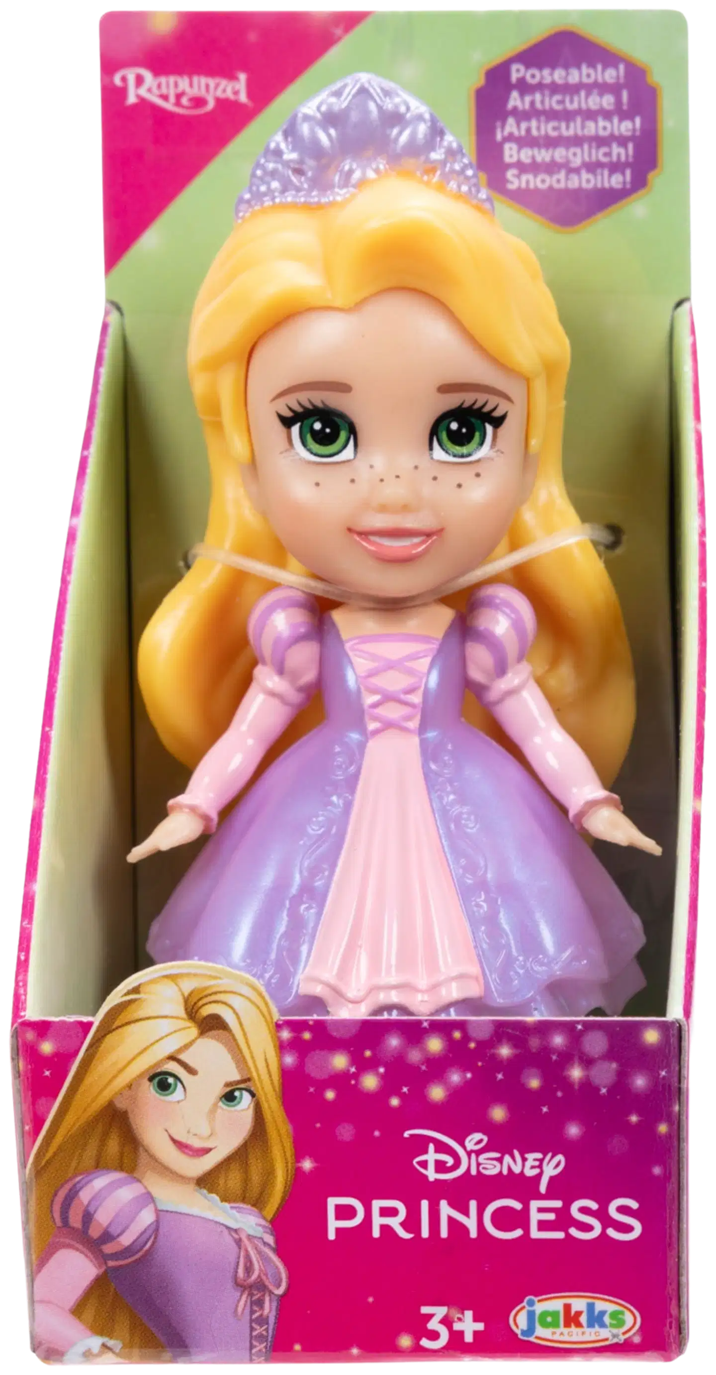 Disney Princess ja Frozen mininukke 7 cm - 9