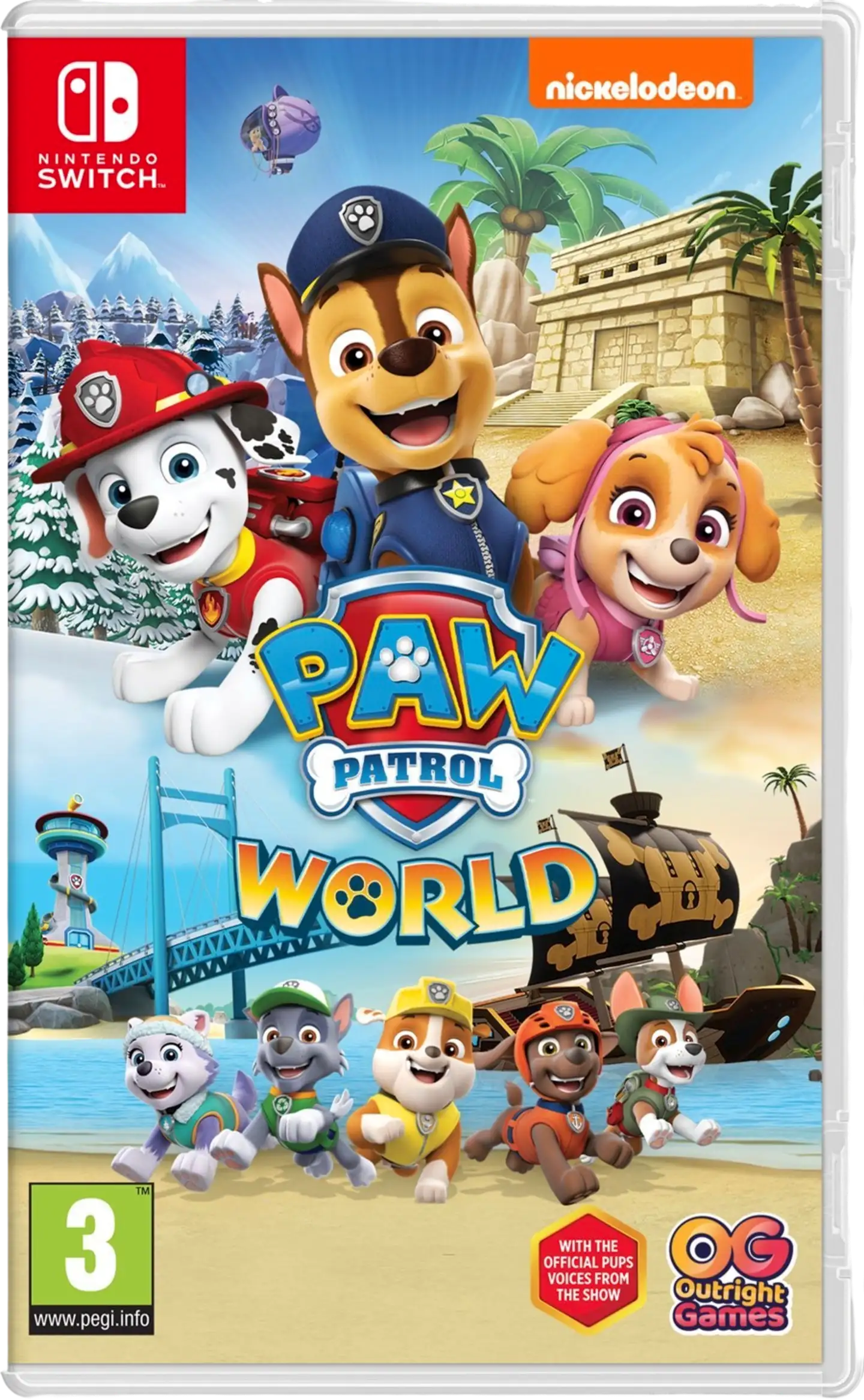 Nintendo Switch Ryhmä Hau - Paw Patrol World