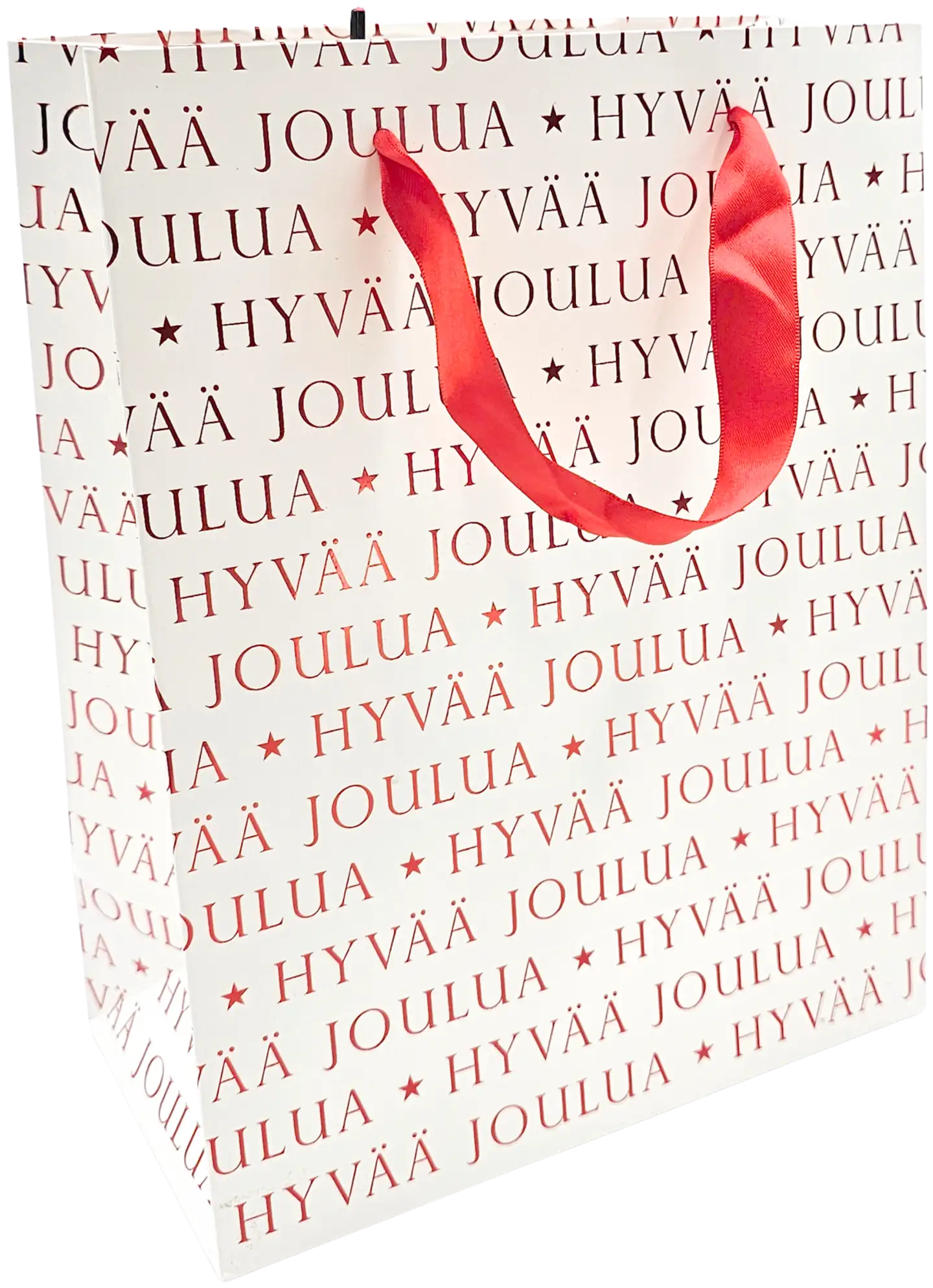 J.K. Primeco lahjakassi M Hyvää joulua punafolio valkoinen - 1