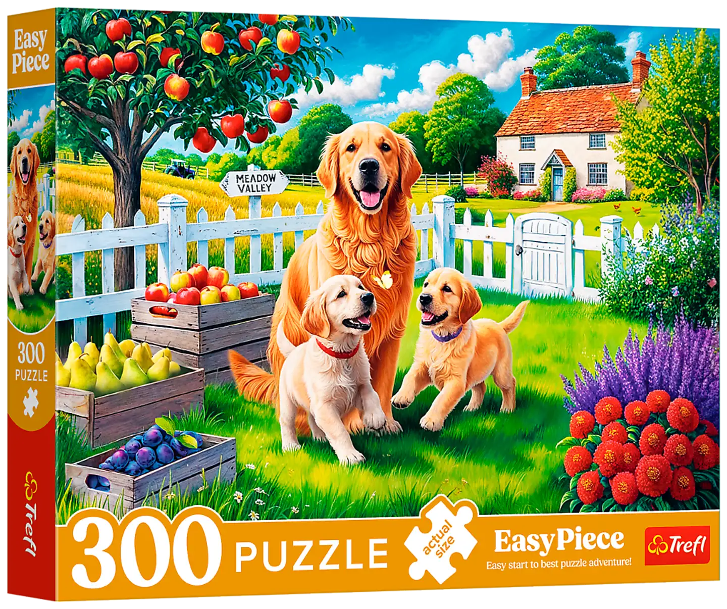 Trefl Palapeli EasyPiece Dogs in the country side, 300 palaa
