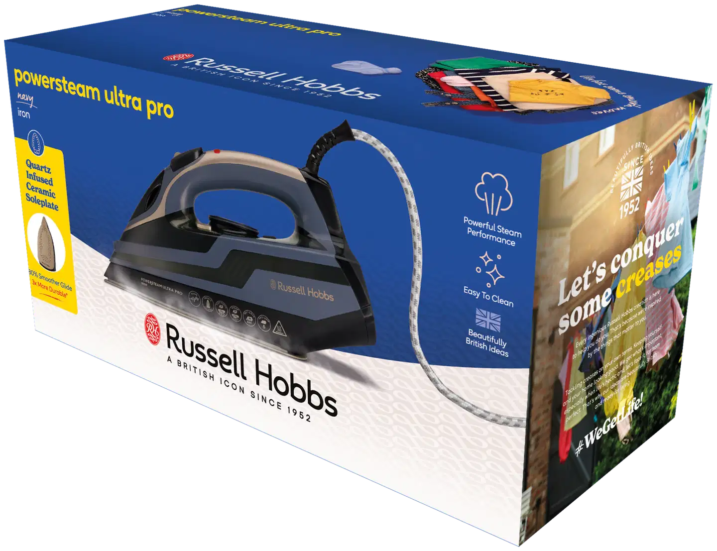Russell Hobbs Powersteam Ultra Pro höyrysilitysrauta 28630-56 - 5
