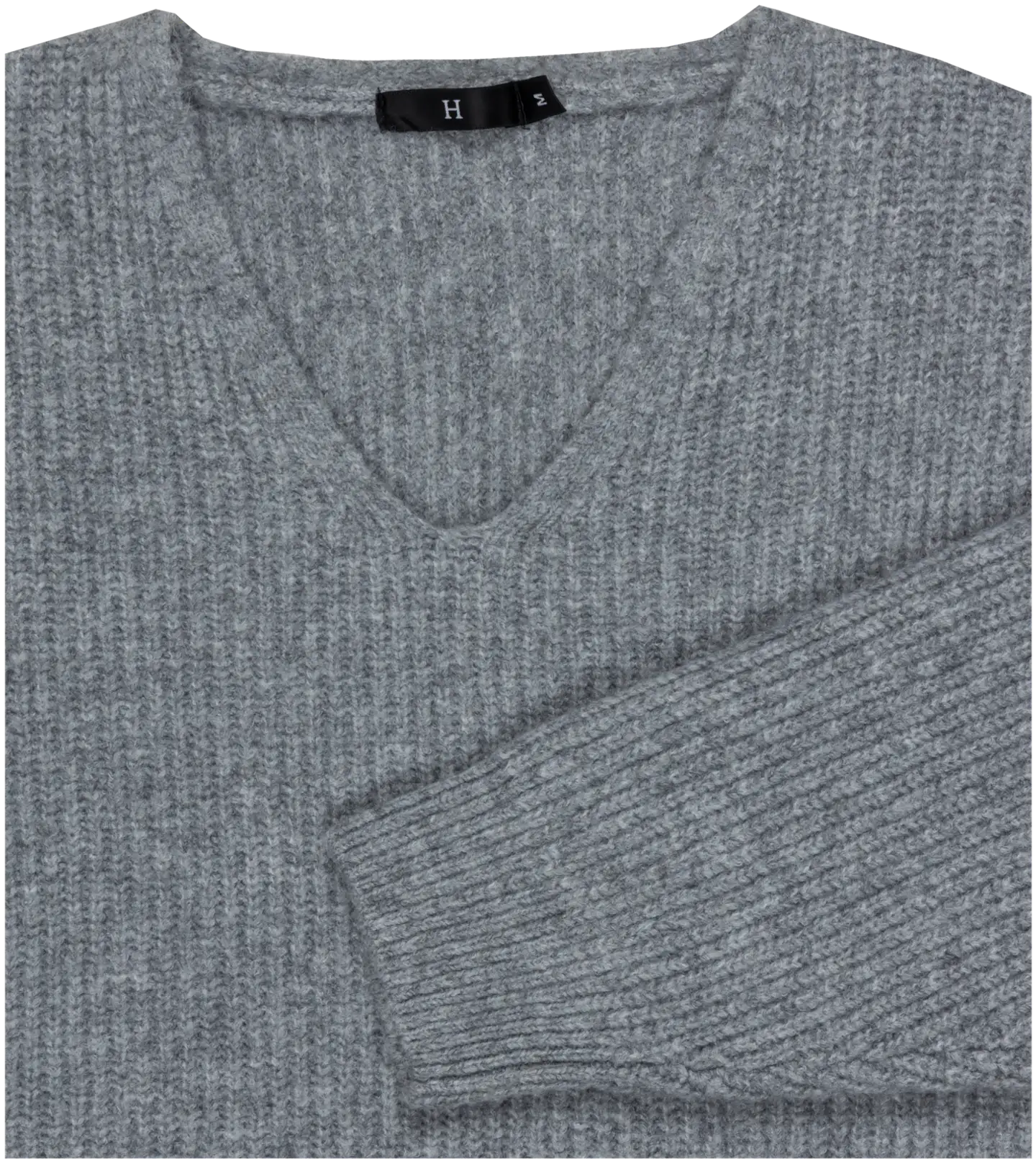 House naisten neule 213H402505 - Light grey - 3