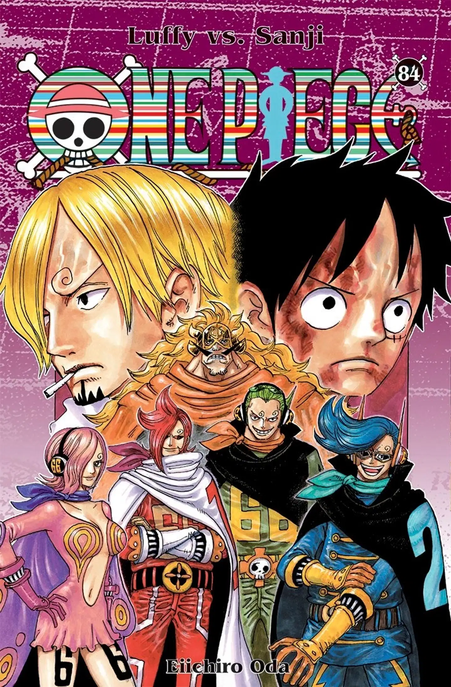 Oda, One Piece 84 - Luffy vs. Sanji
