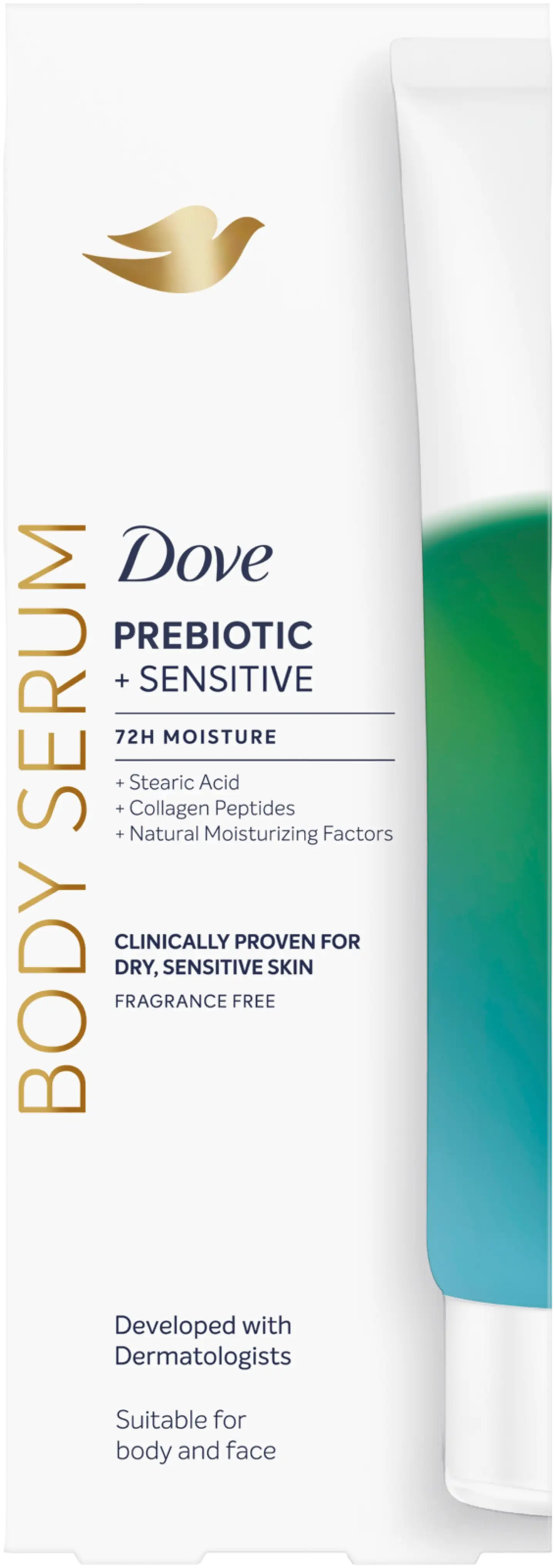 Dove  Prebiotic + Sensitive vartaloseerumi  200 ml