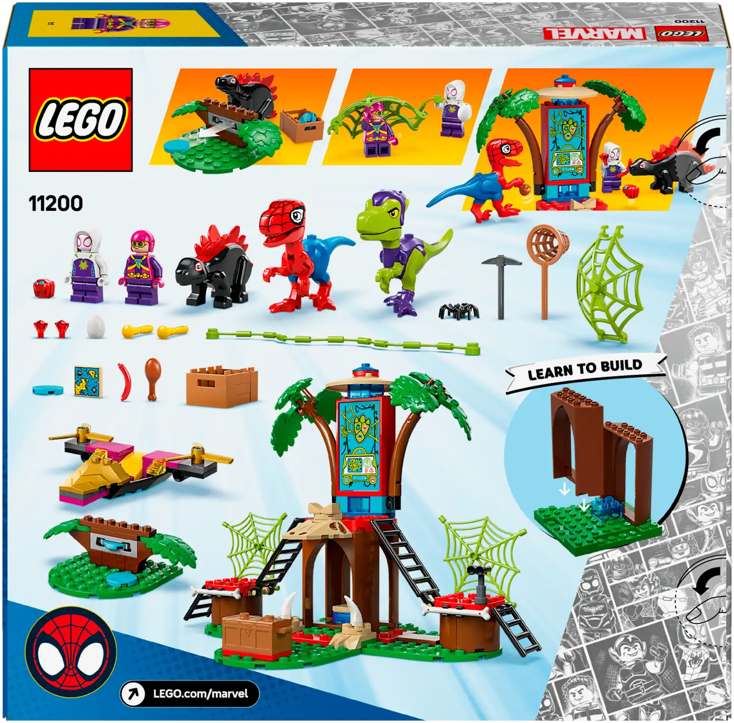 LEGO® Spidey 11200 Spideyn ja Gobbyn lentotaistelu puumajalla - 3