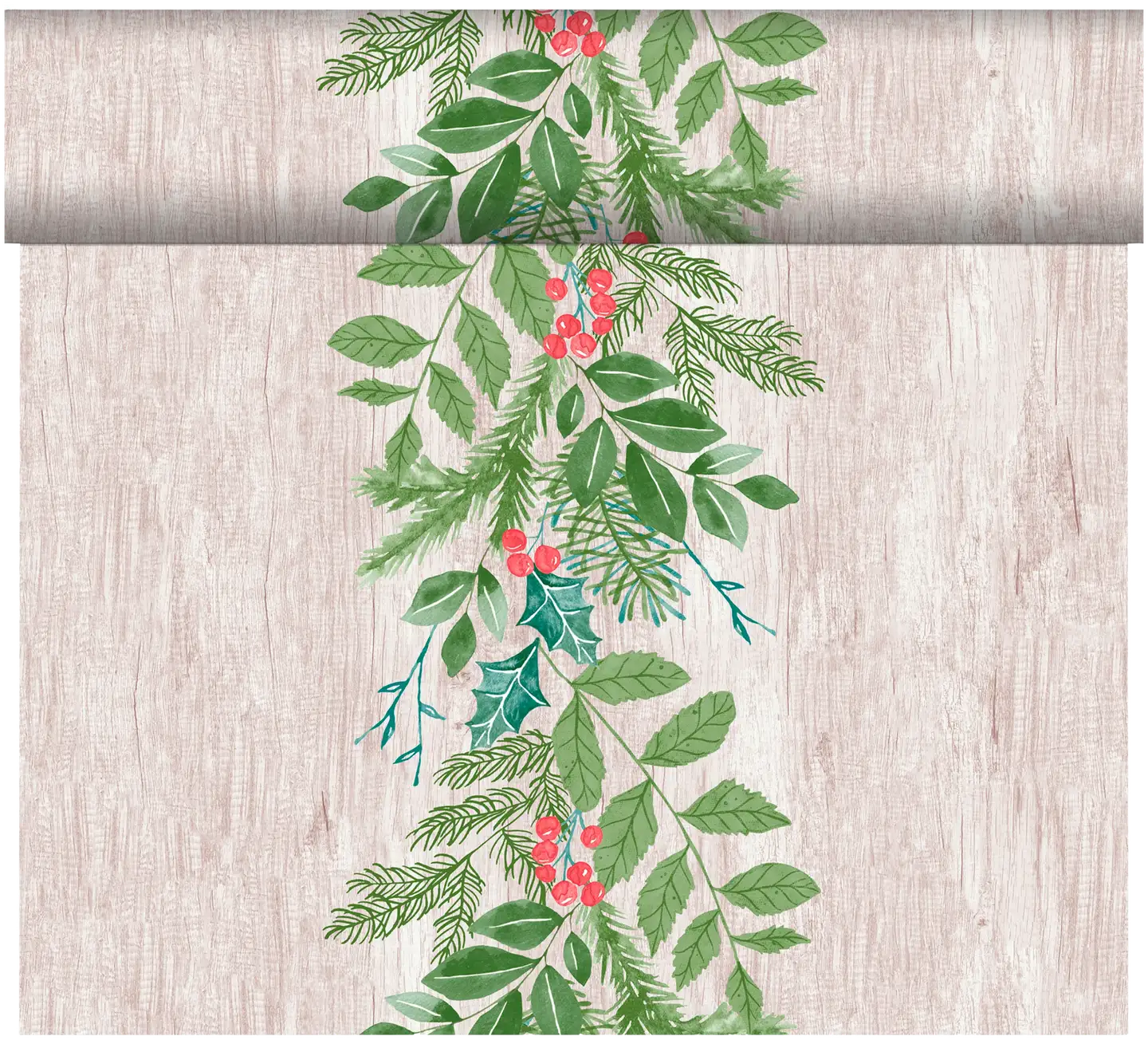 DUNI Dunicel®-poikkiliina 3in1 0,4 x 4,8 m Winter Greenery