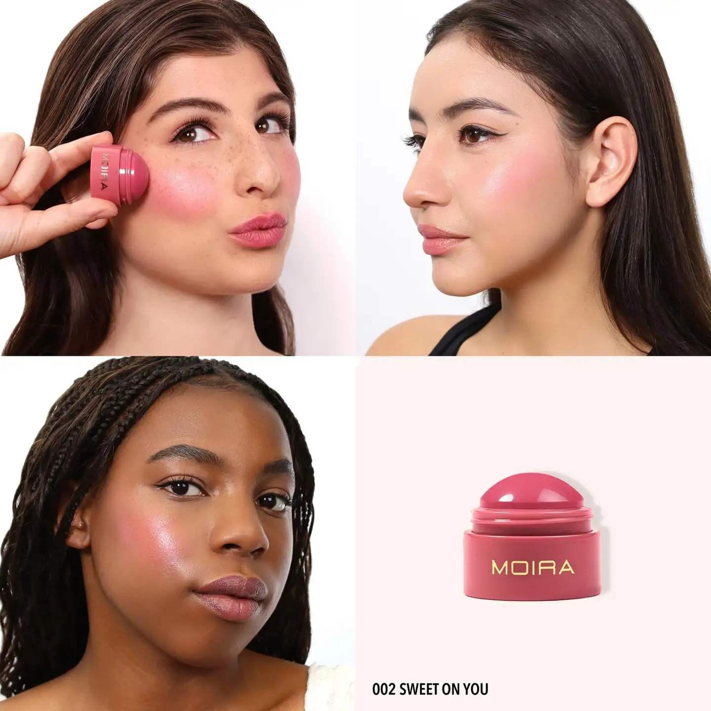 MOIRA Soft Blush Balm 002 Sweet On You poskipuna 8,5g - Sweet On You - 2