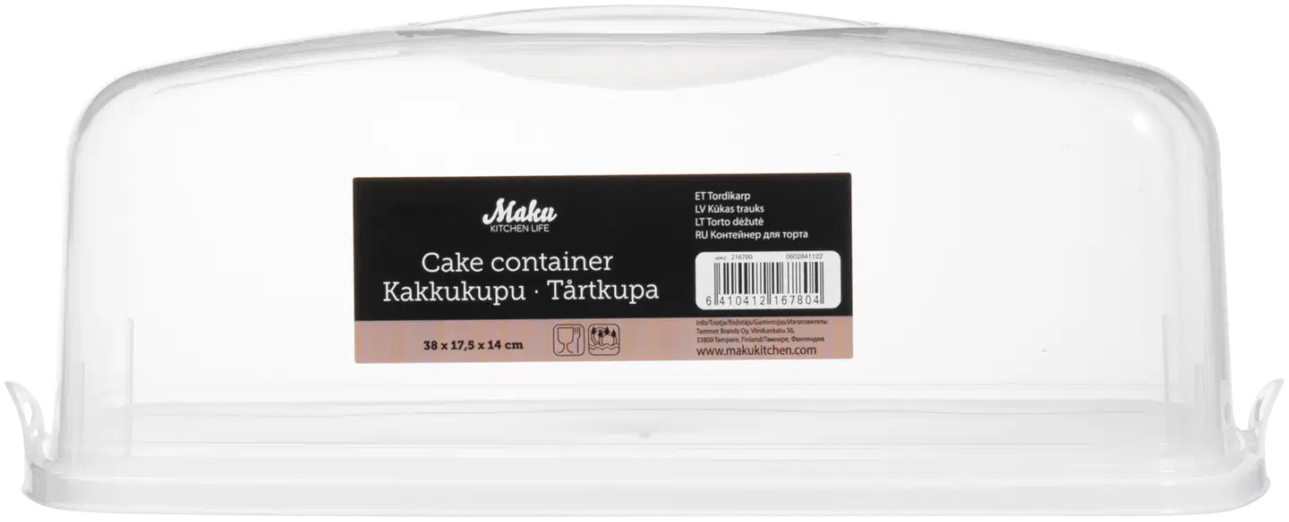 Maku kakkukupu suorakaide valkoinen - 2