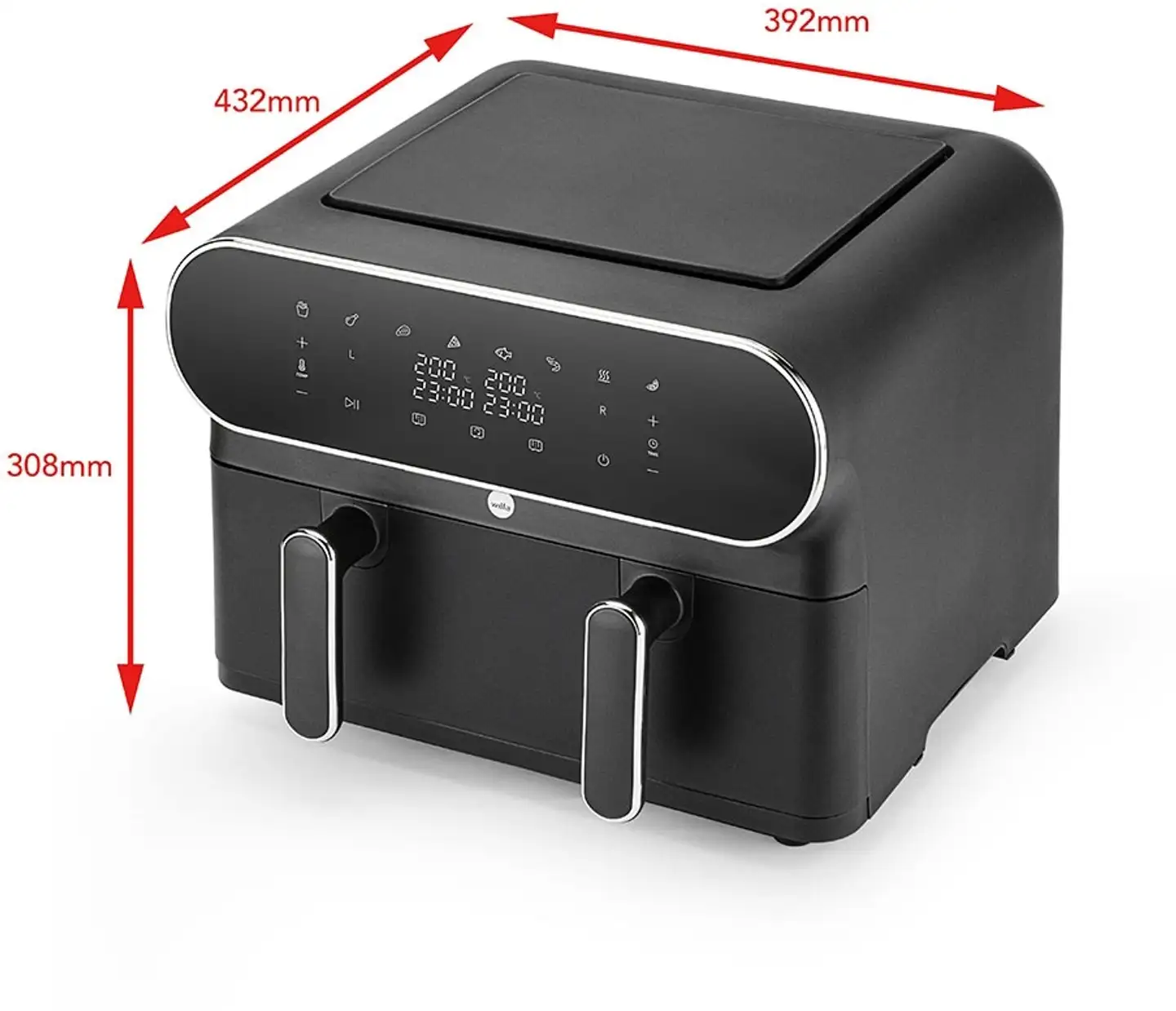 Wilfa Airfryer AF-2X50DUAL - 7