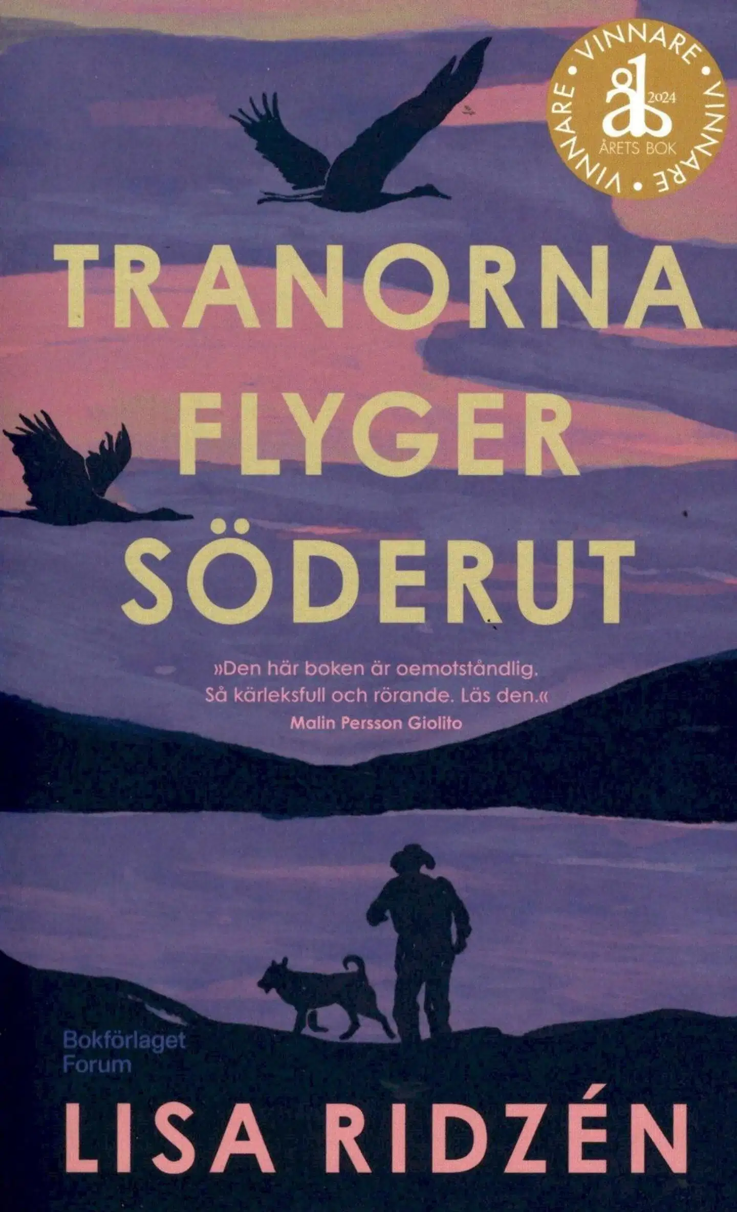Ridzén, Lisa: Tranorna flyger söderut pokkari