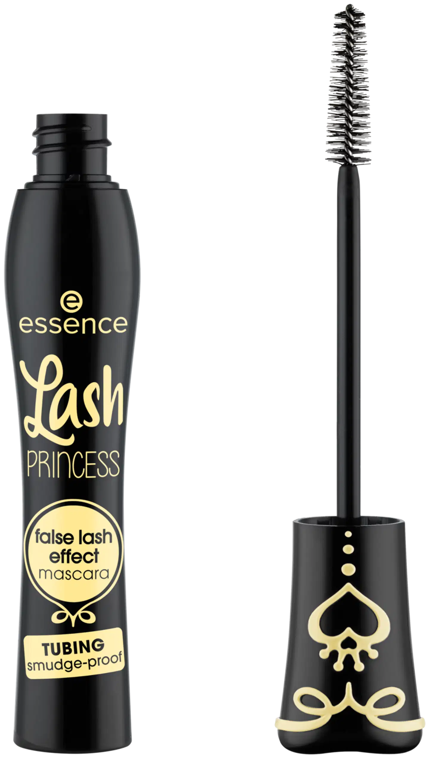 essence Lash PRINCESS false lash effect mascara TUBING smudge-proof 01 Black 12 ml - 2