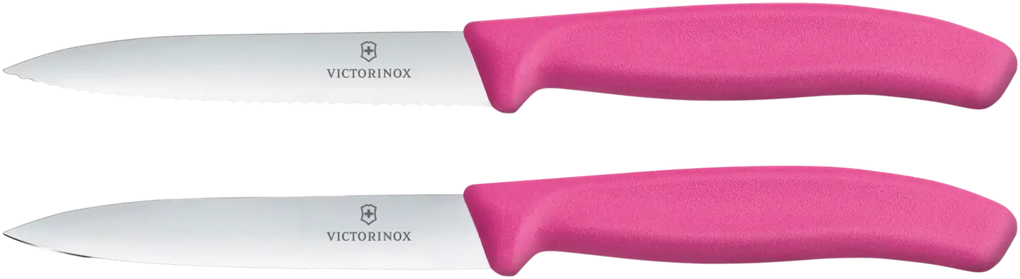 Victorinox pikkuveitsisetti 2 kpl 10 cm pinkki - 1