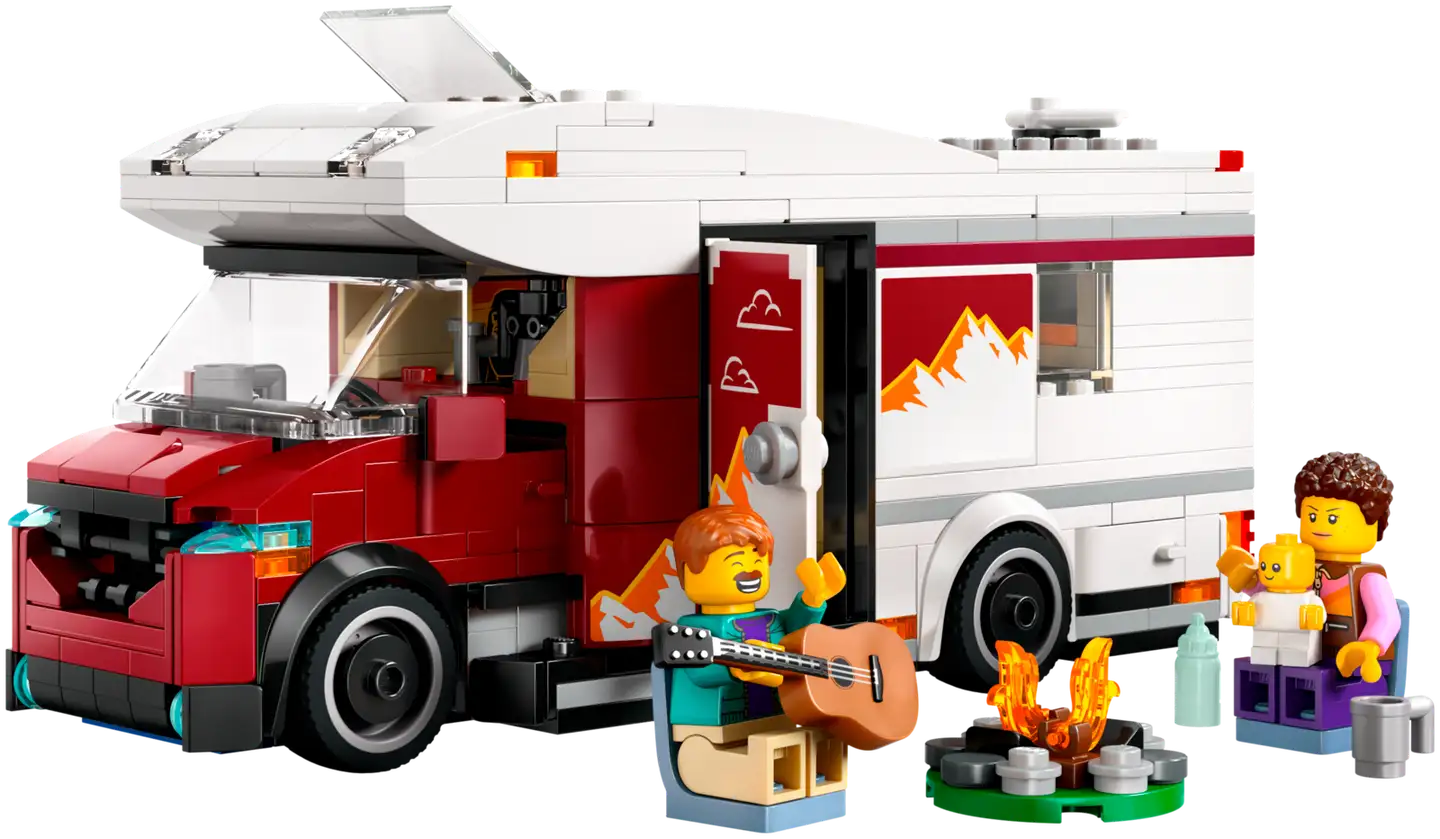 LEGO® City Great Vehicles 60454 Seikkailulomalaisten matkailuauto - 4