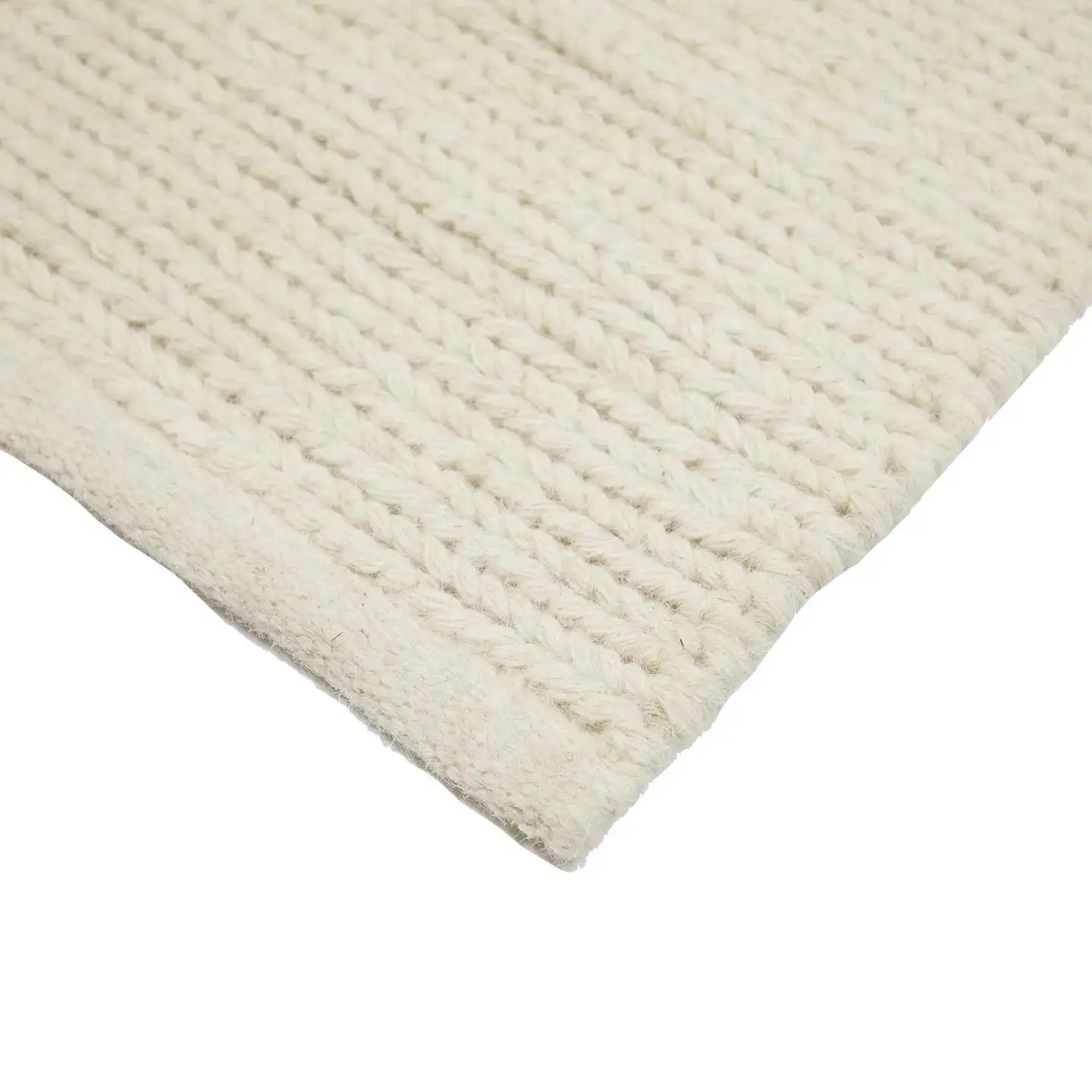 NOKOHOME Villamatto Anna 160x230 cm luonnonvalkoinen - 2