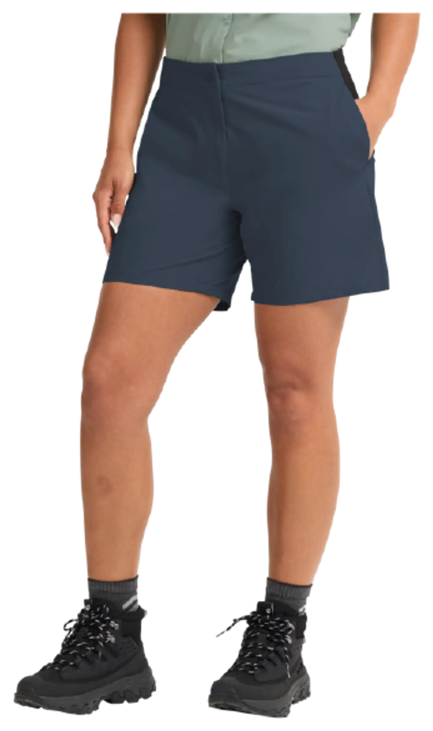 Jack Wolfskin naisten shortsit Prelight Pulse - Midnight Sky - 3