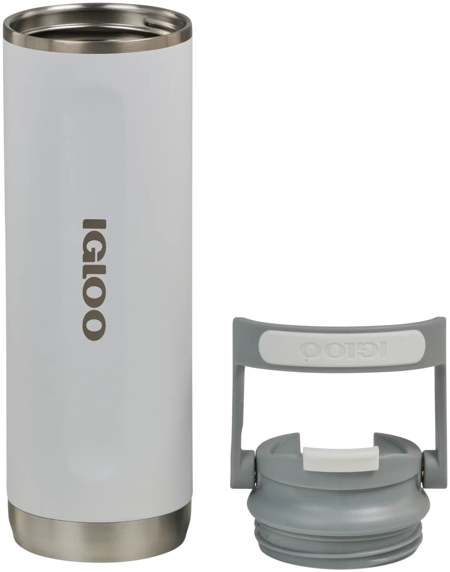 Igloo Flip'n'Sip 591 ml -termospullo valkoinen - 3