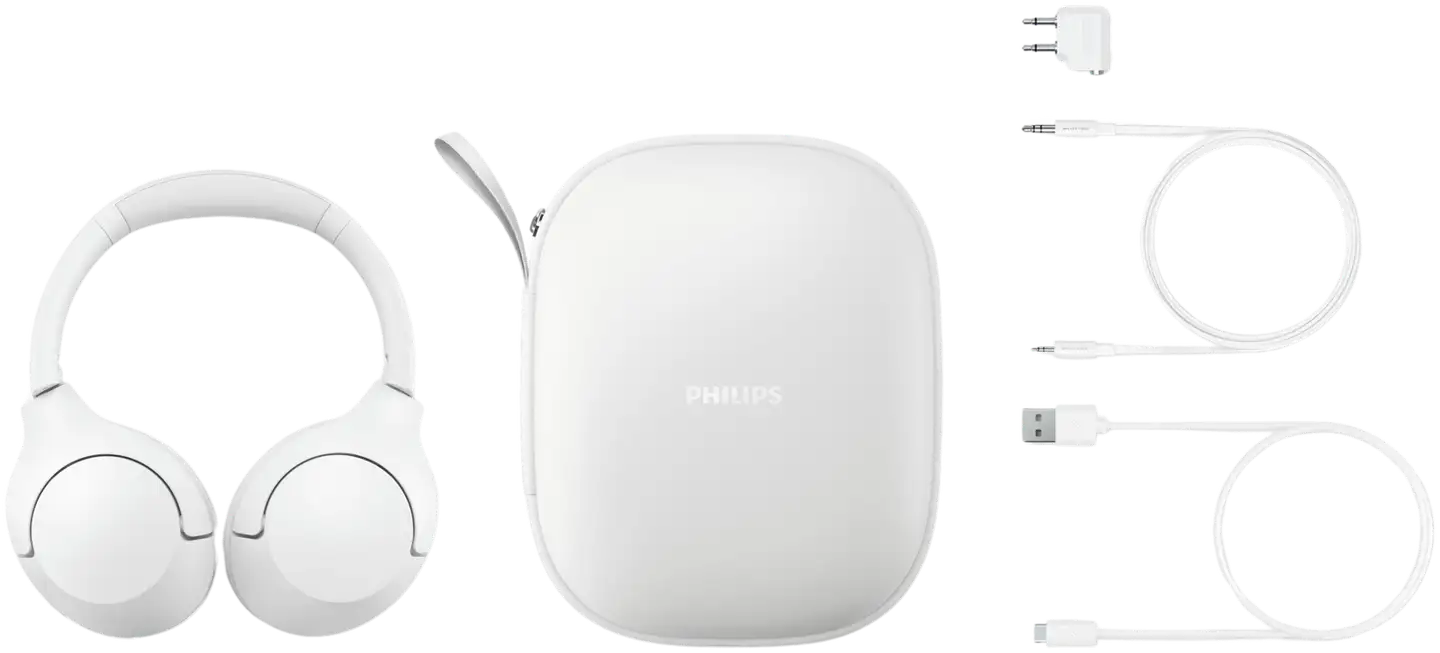 Philips Bluetooth vastamelusankakuulokkeet TAH8506WT valkoinen - 3