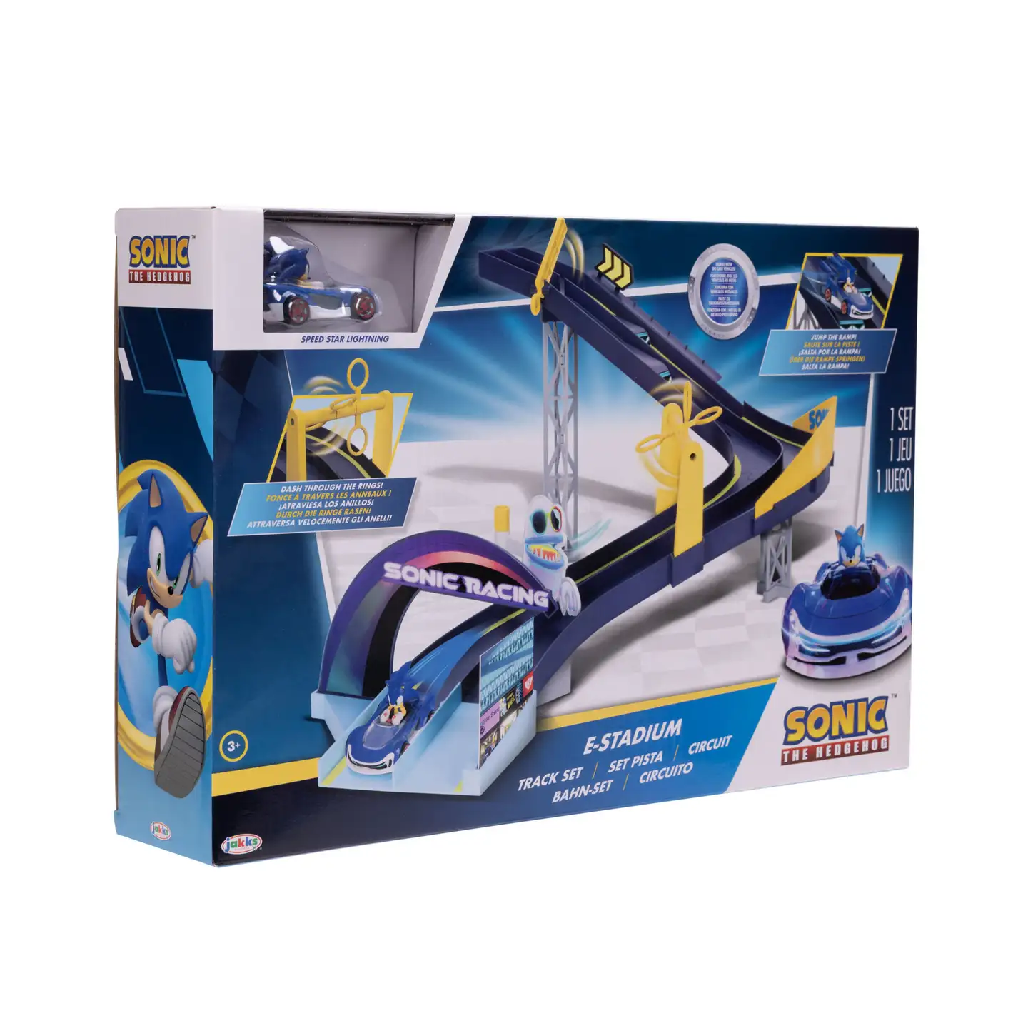 Sonic e-stadium ratasarja 1:64 die cast - 10
