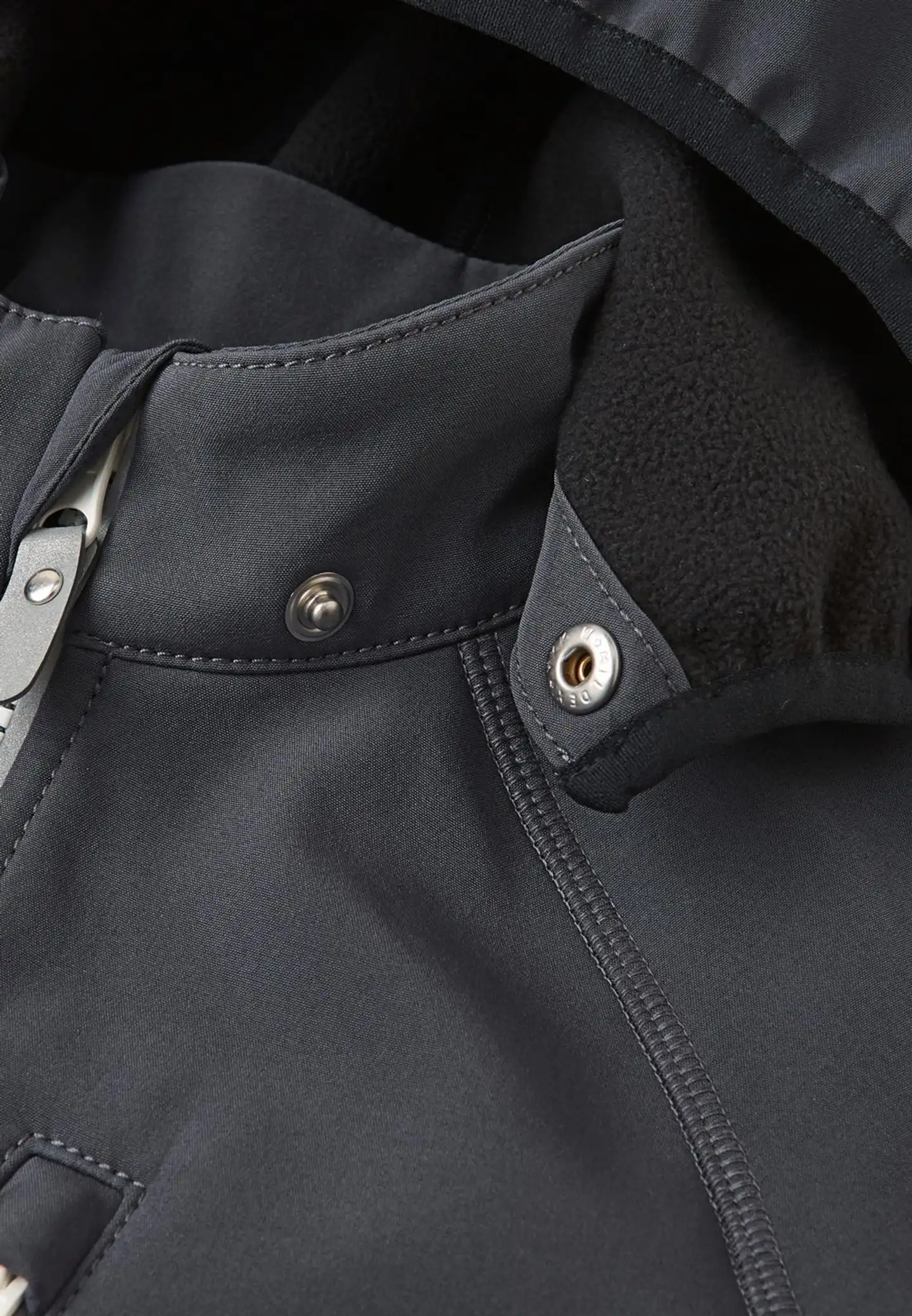 Reima lasten softshell-takki Vantti - Soft Black - 6