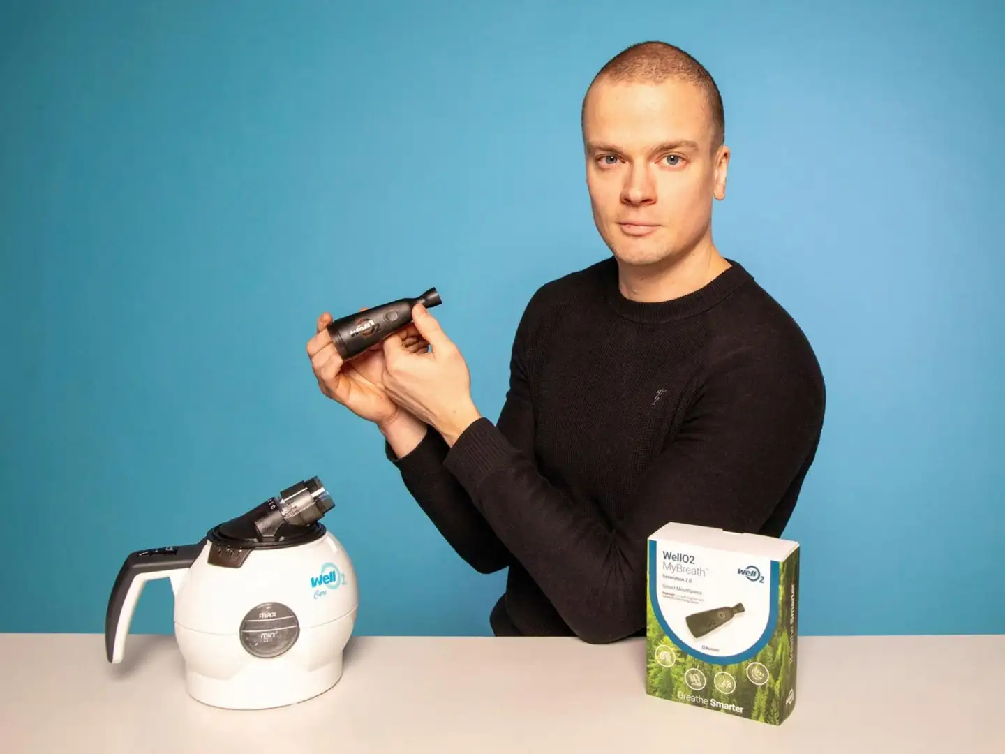 WellO2 PRO Gen 2.0 hengitysharjoituslaite - 3
