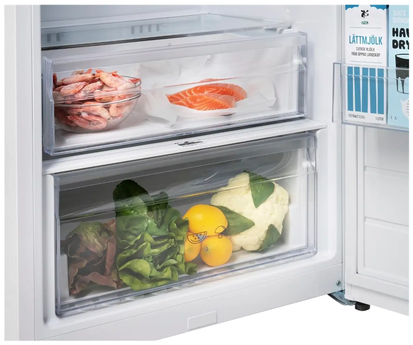 Cylinda jääkaappi K2385HE, leveys 60 cm, korkeus 186 cm, valkoinen - 5