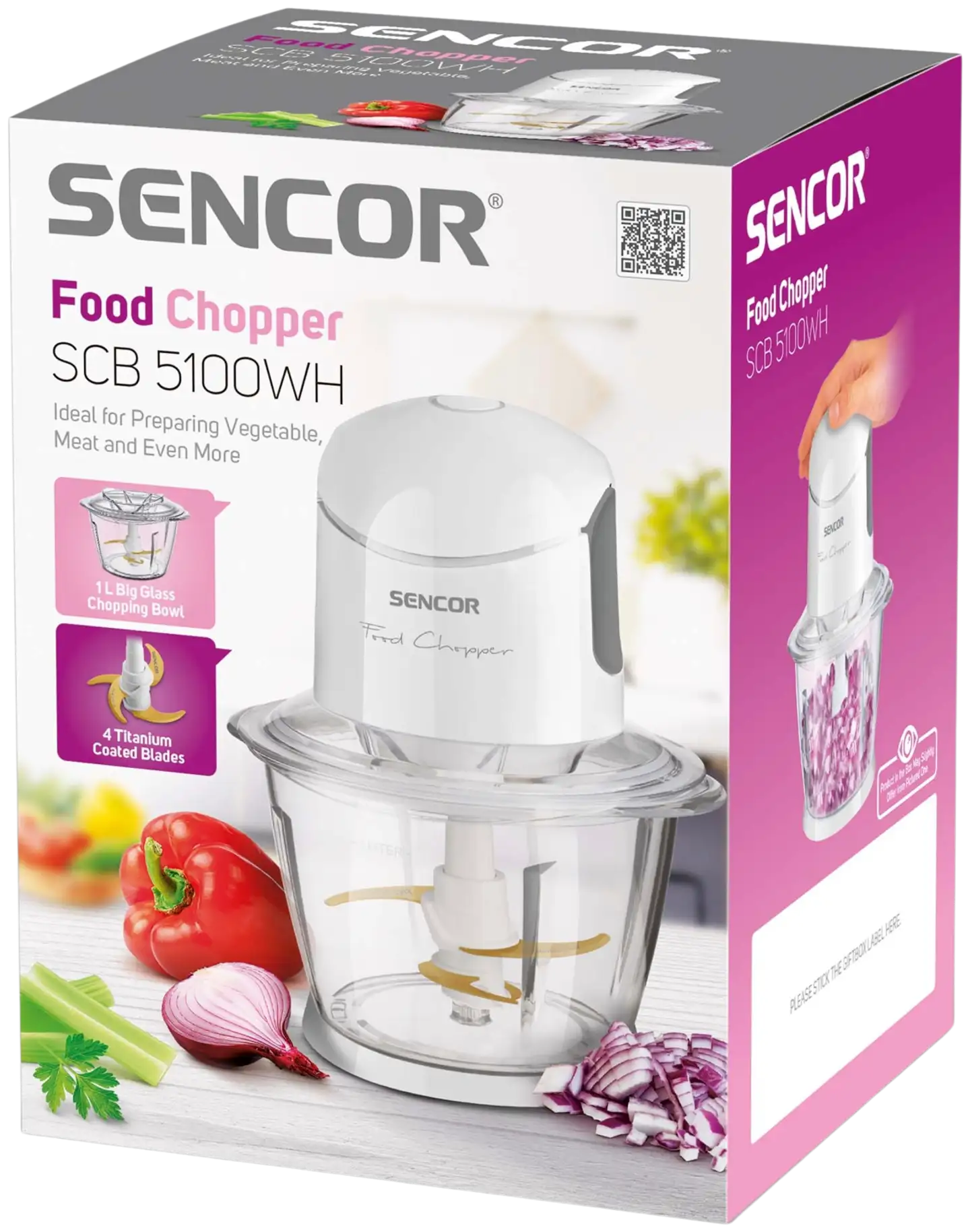 Sencor minisilppuri SCB 5100WH-EUE3 - 7