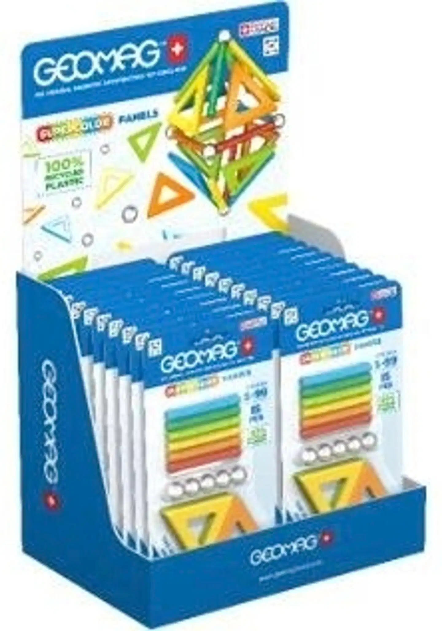 Geomag Supercolor Panels Recycled 15 CDU