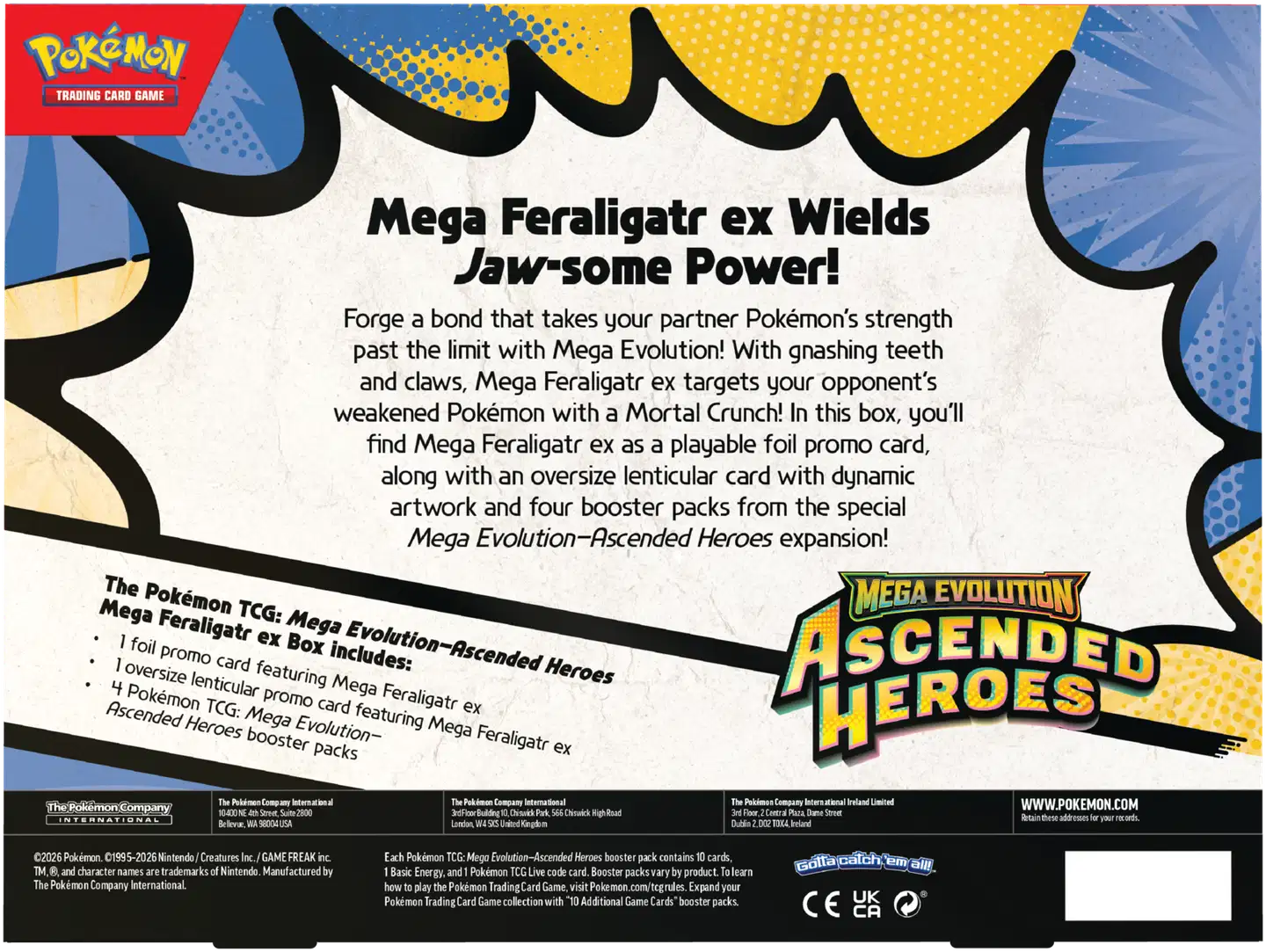 Pokémon TCG keräilykortit ME02.5 Ascended Heroes  EX Box, erilaisia - 8