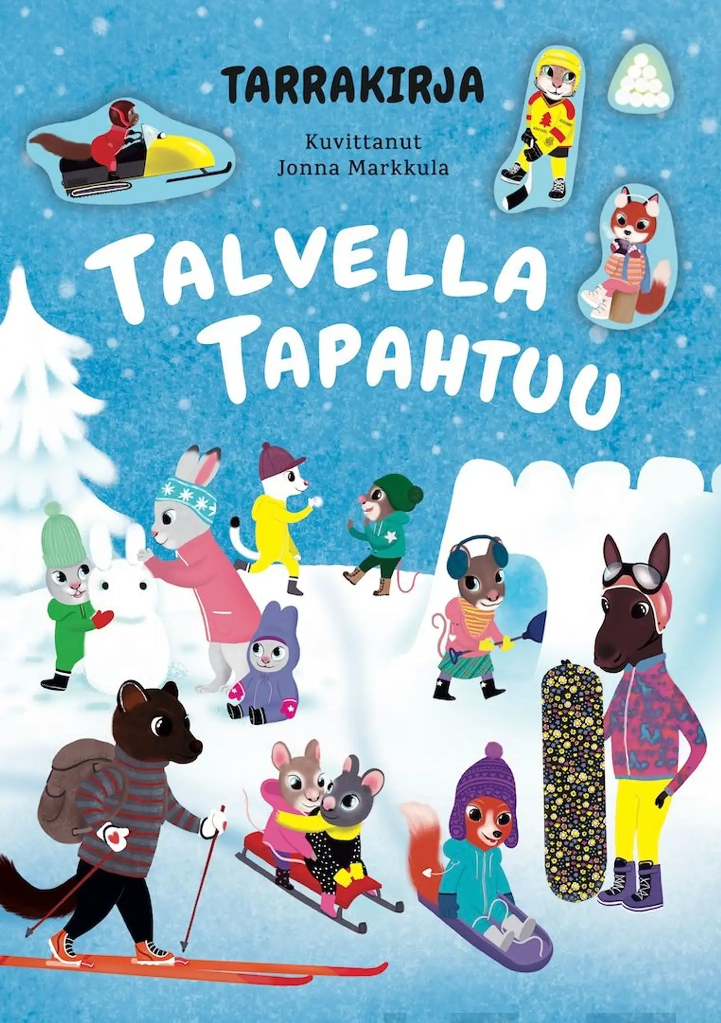 Markkula, Talvella tapahtuu - Tarrakirja