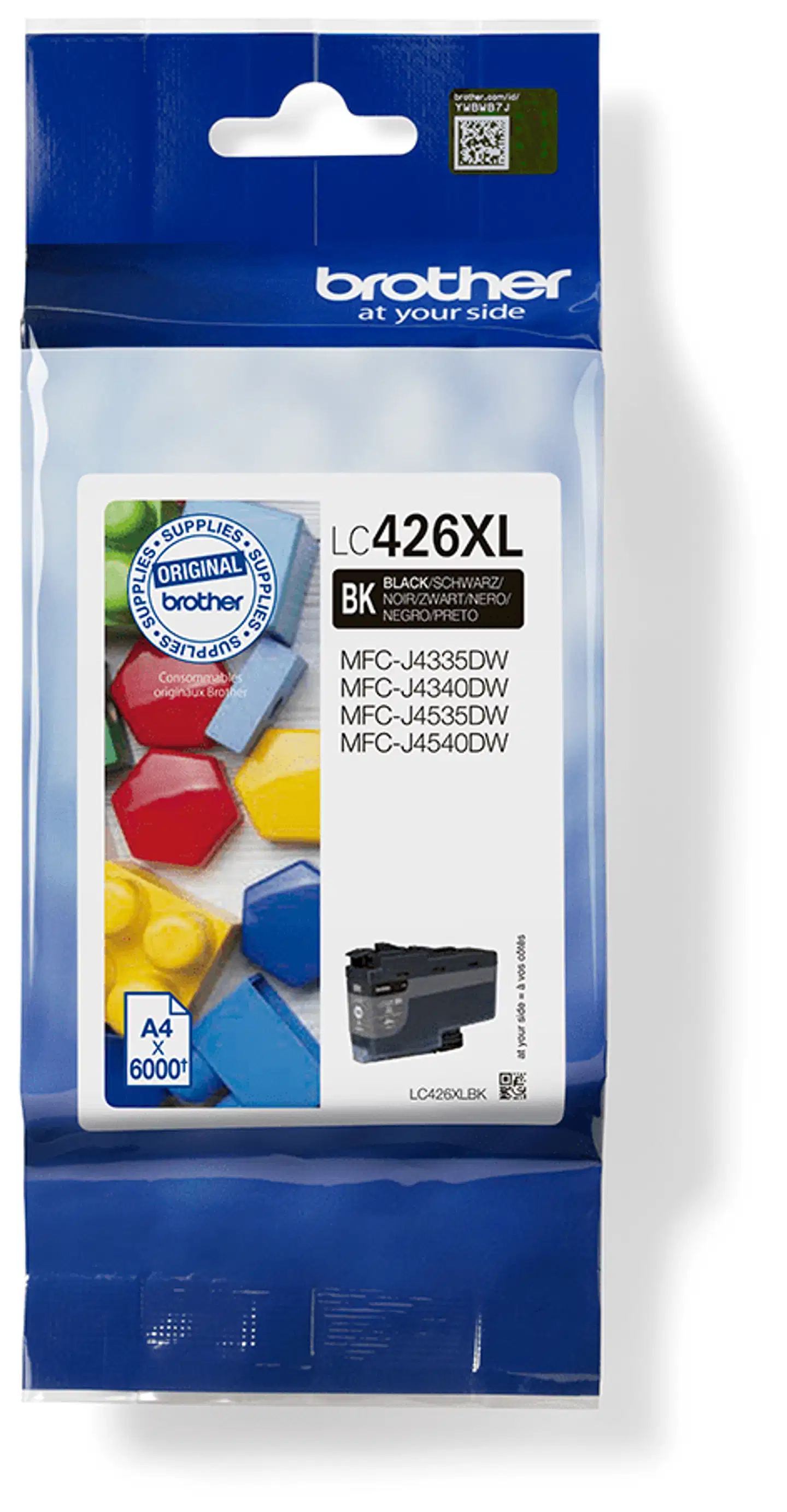 Brother mustepatruuna LC426XLBK musta - 1