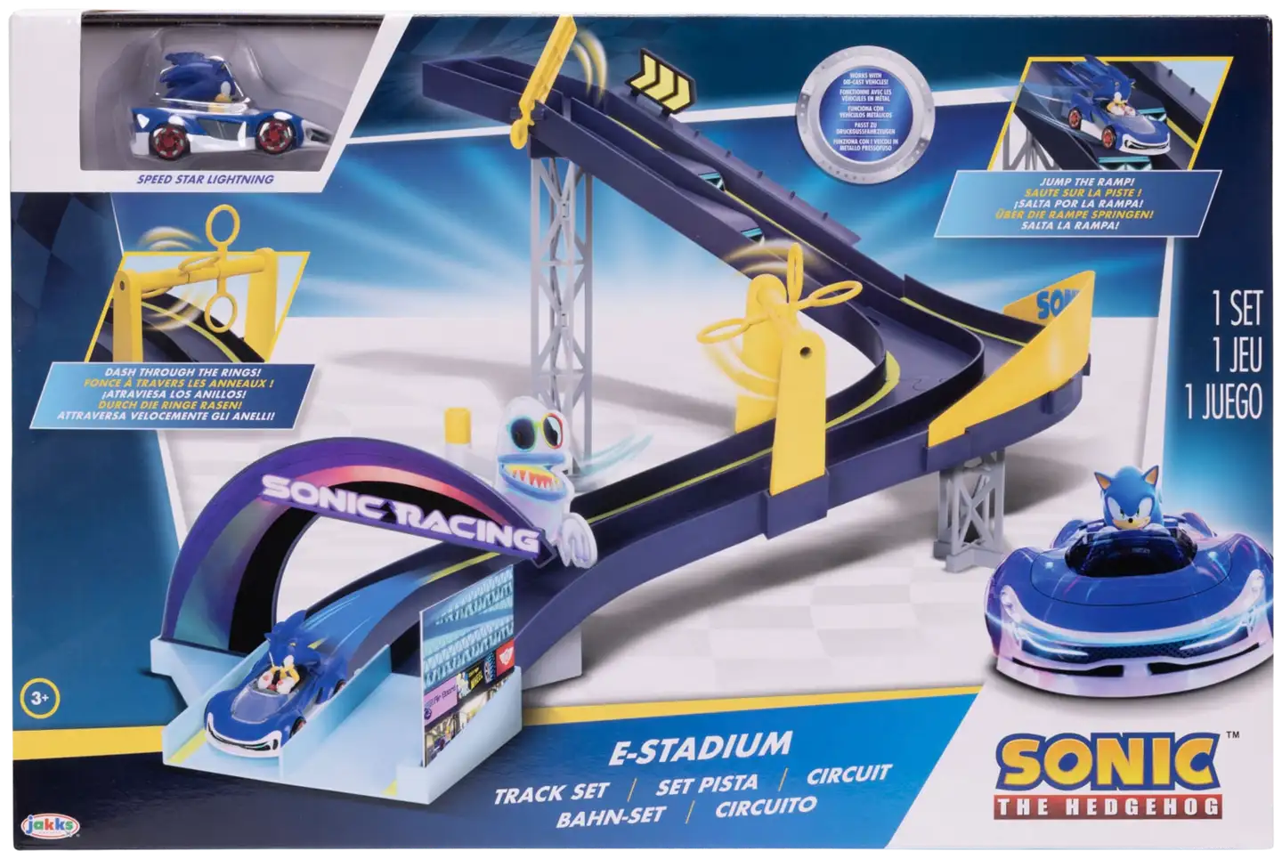 Sonic e-stadium ratasarja 1:64 die cast - 4