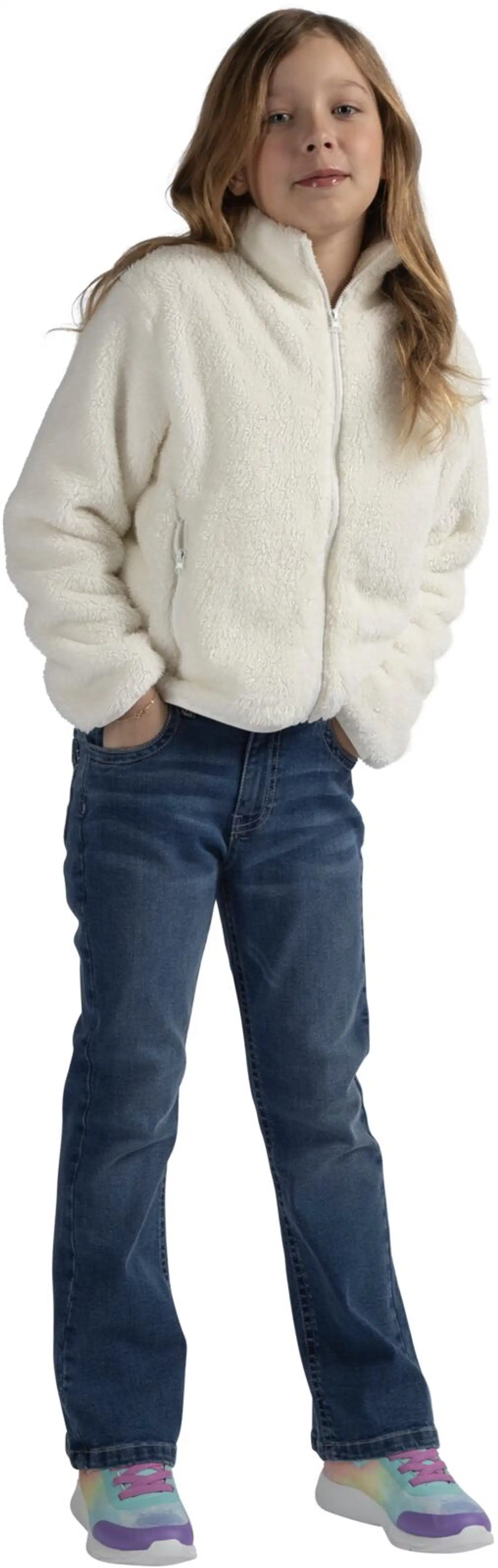 House lasten farkut säädettävällä vyötäröllä 23TH292614 - Blue denim - 4