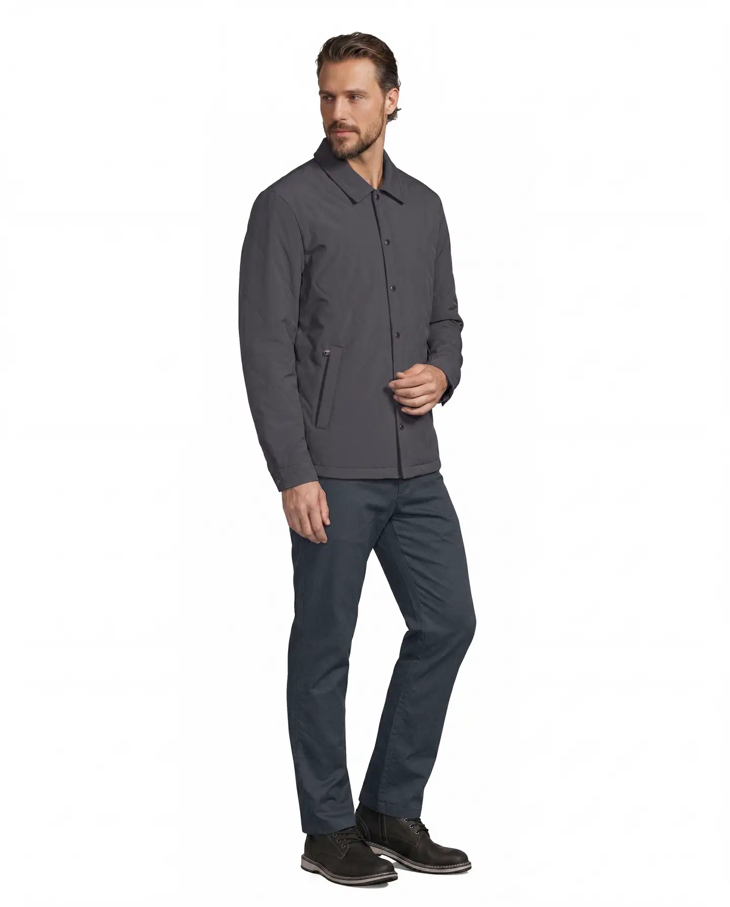 London Fog miesten vanutakki 204L352664 - Nine iron - 4