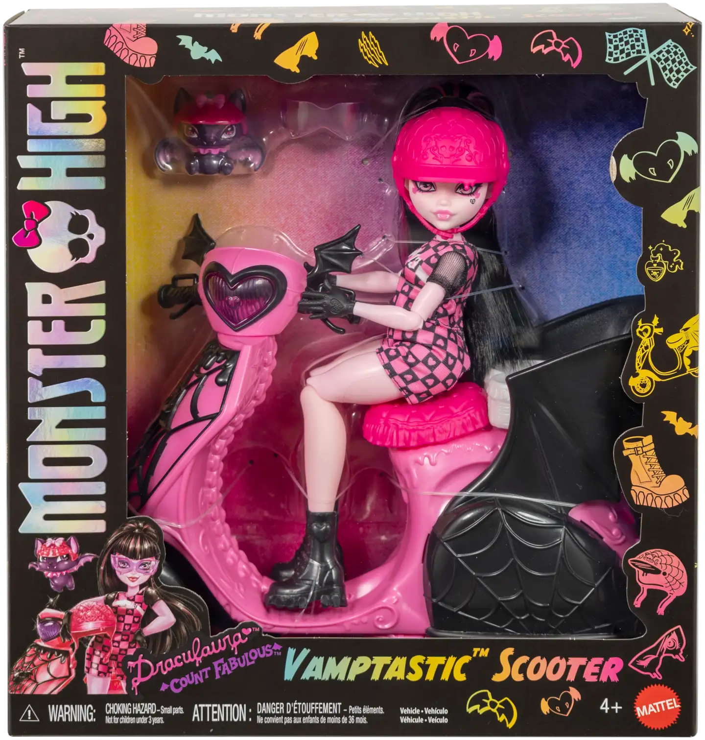 Monster High Draculaura Ja Skootteri - 4