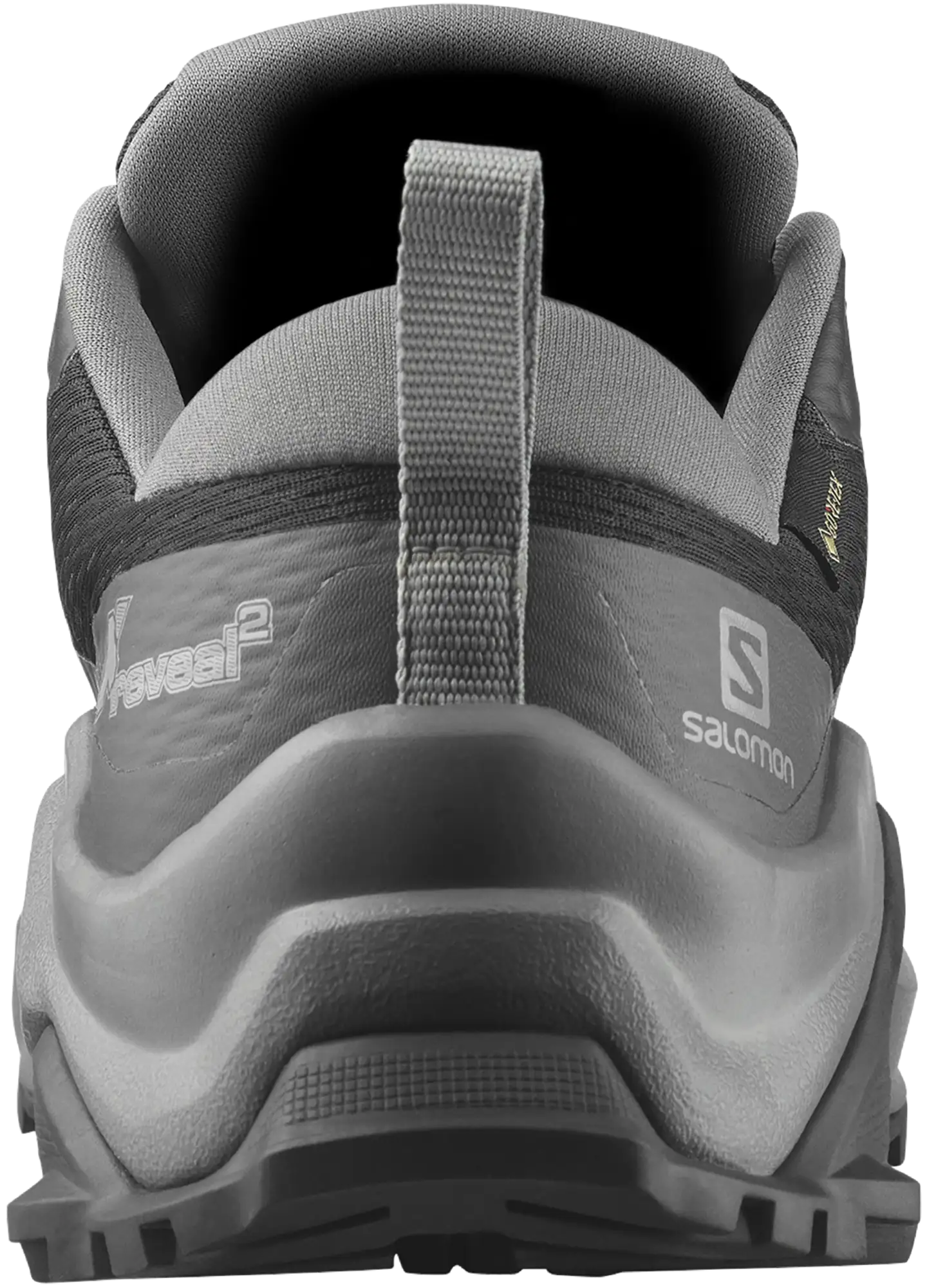 Salomon naisten ulkoilujalkine X Reveal 2 GTX - Black/Magnet/Quarry - 4