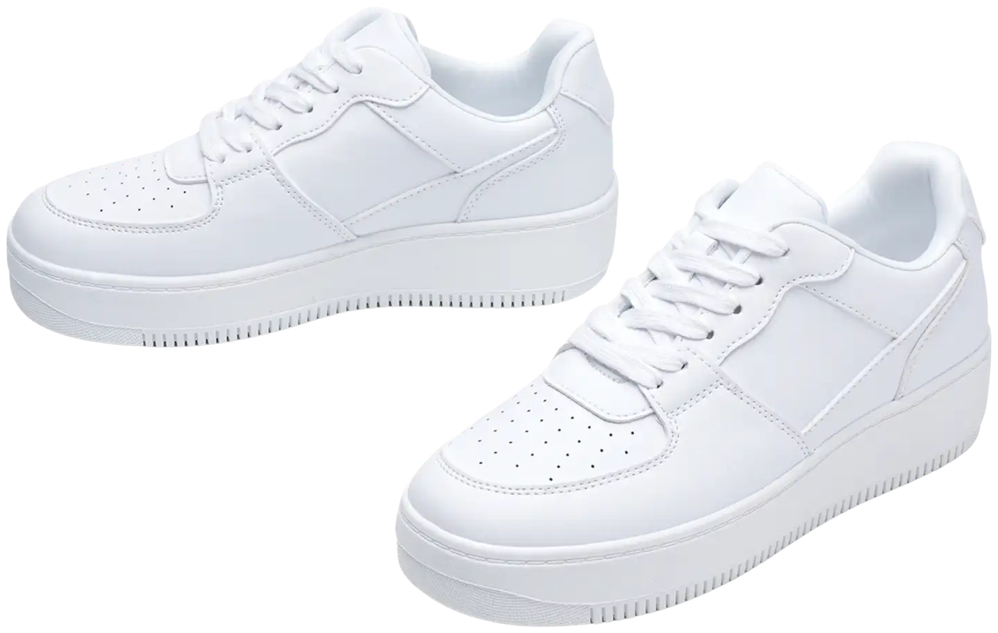 XIT naisten vapaa-ajan kengät Foggio - WHITE - 2