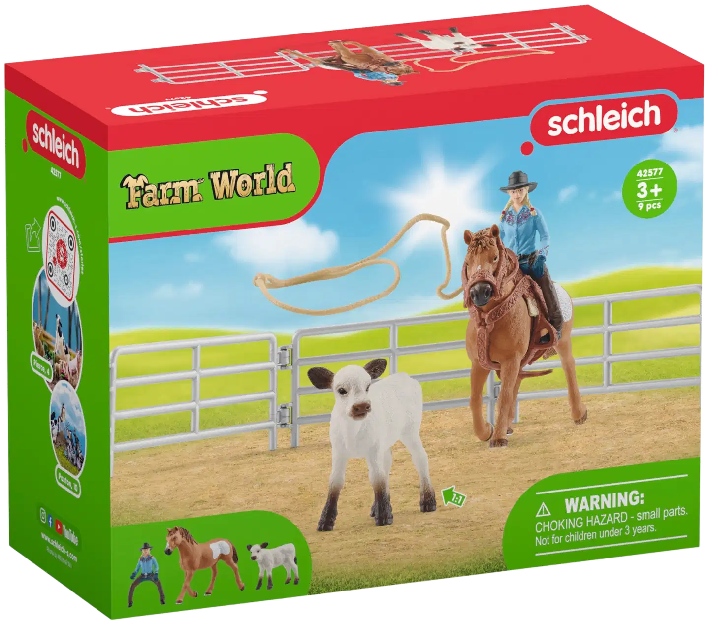 Schleich Lehmitytön lassosetti