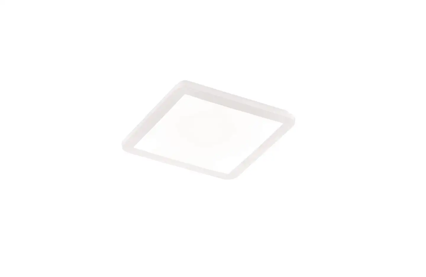 Trio LED-plafondi Camillus 30x30 cm IP44 valkoinen - 1