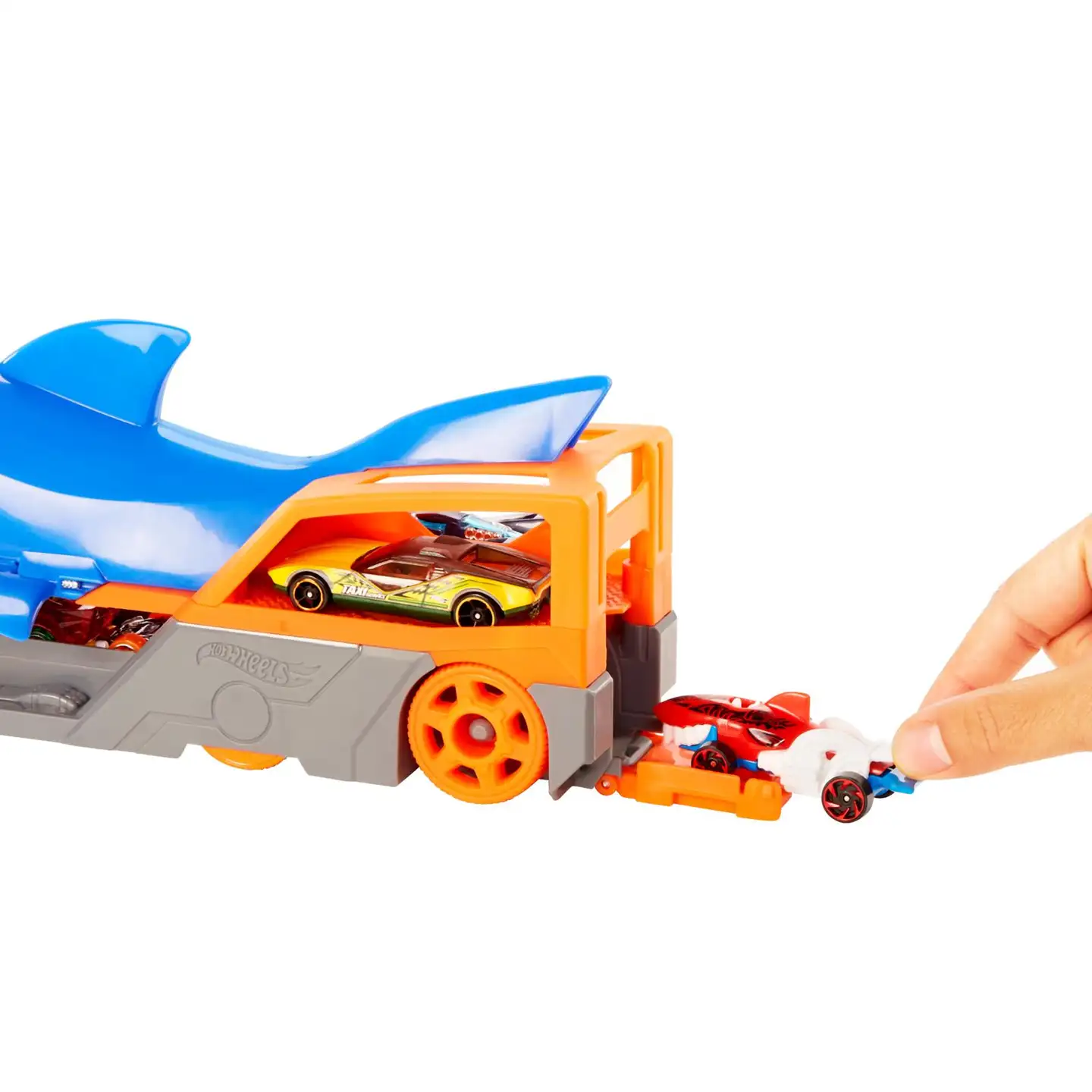 Hot Wheels Shark Chomp Transport Kuljetusrekka - 4