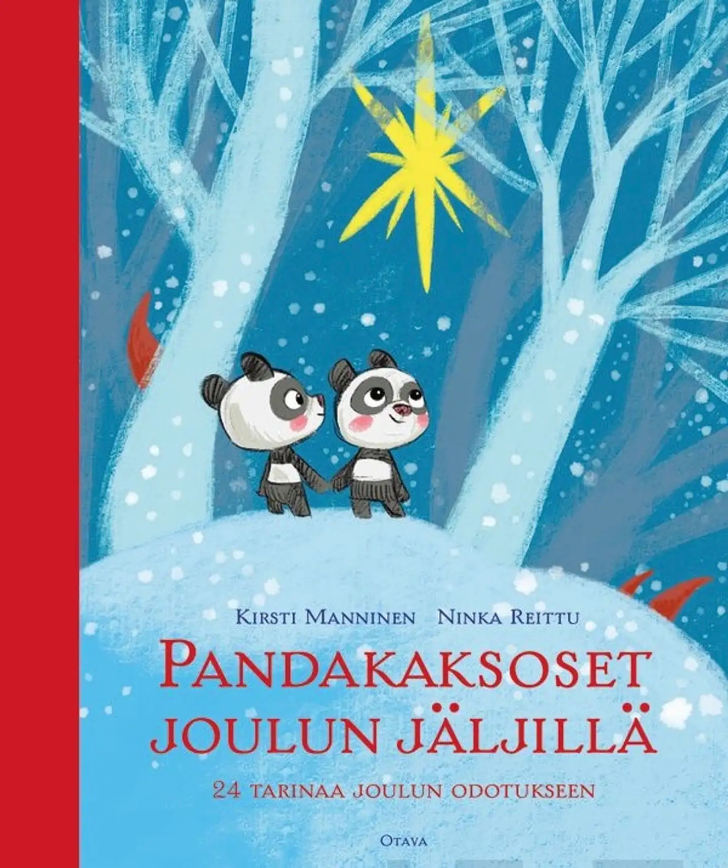 Manninen, Pandakaksoset joulun jäljillä - 24 tarinaa joulun odotukseen