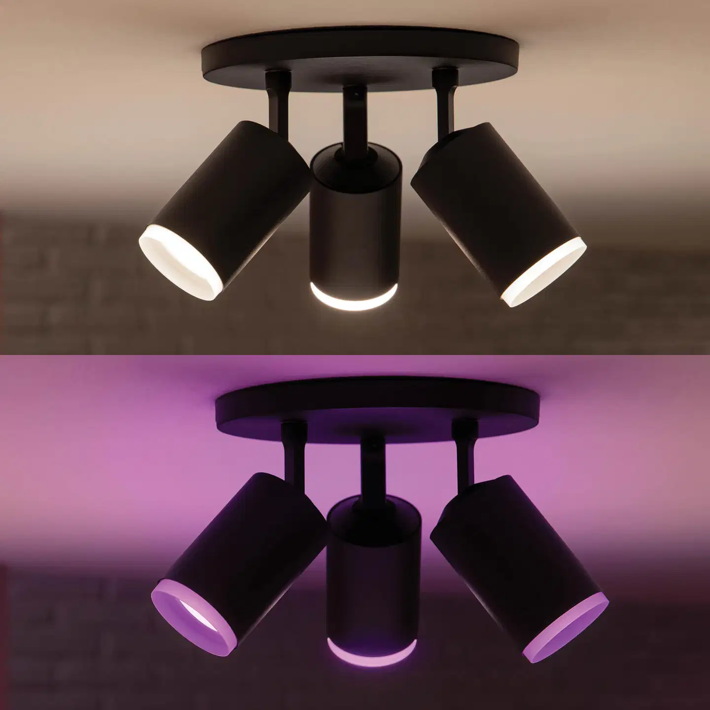 Philips Hue Fugato -kohdevalaisin 4.2W 2000-6500K 1200LM musta - 7