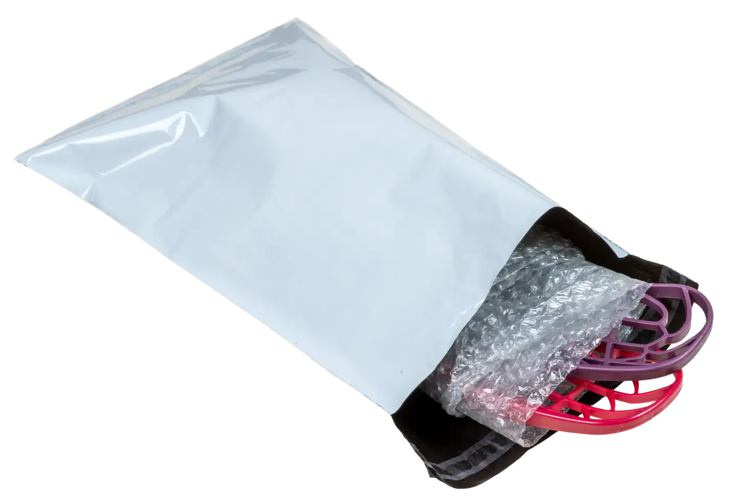 Luontevat postituspussi240x450 mm valkoinen tarrasuljenta 10 kpl - 4