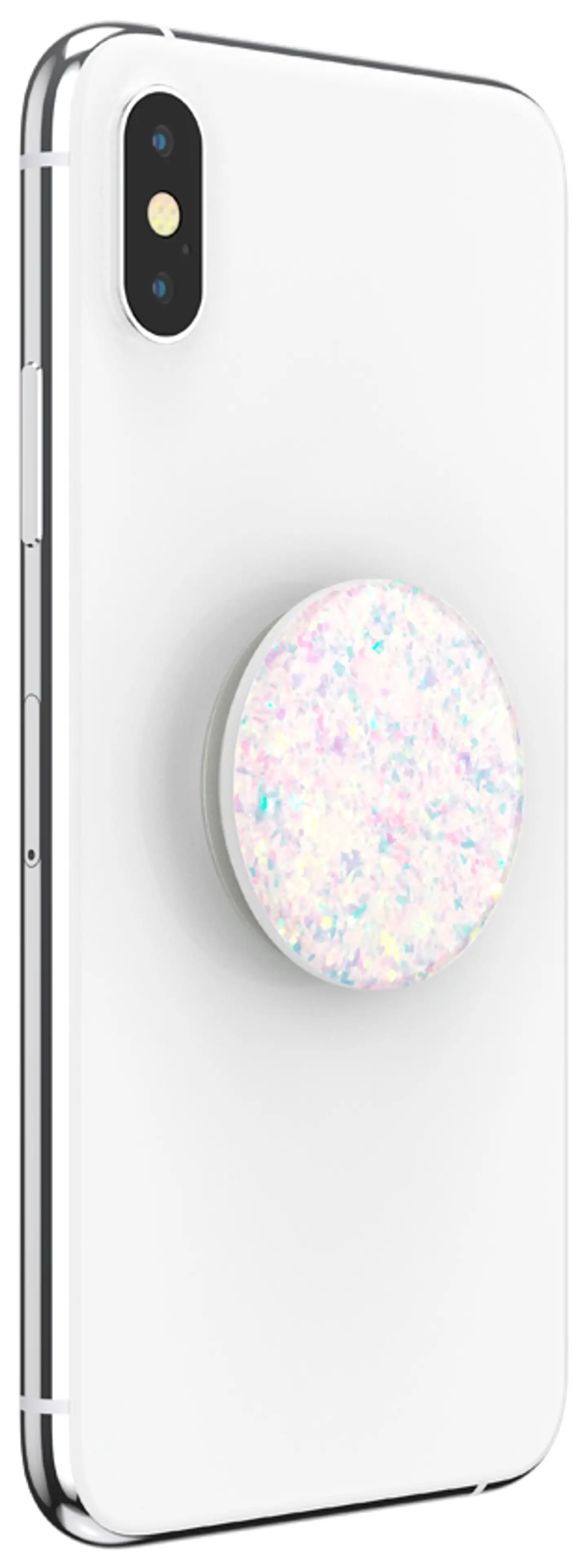 Popsockets puhelinpidike popgrip iridescent confetti white - 6